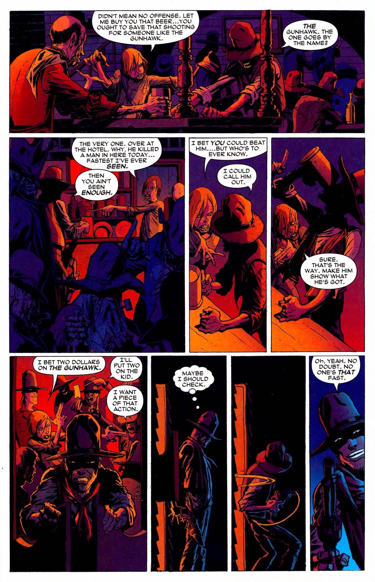 Read online Marvel Western: Strange Westerns Starring the Black Rider comic -  Issue # Full - 35