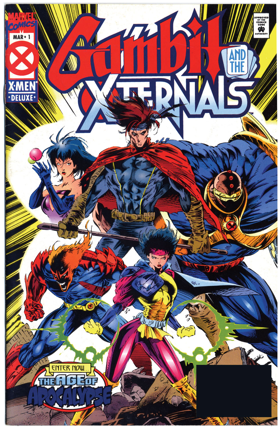 Read online Gambit and the X-Ternals comic -  Issue #1 - 1