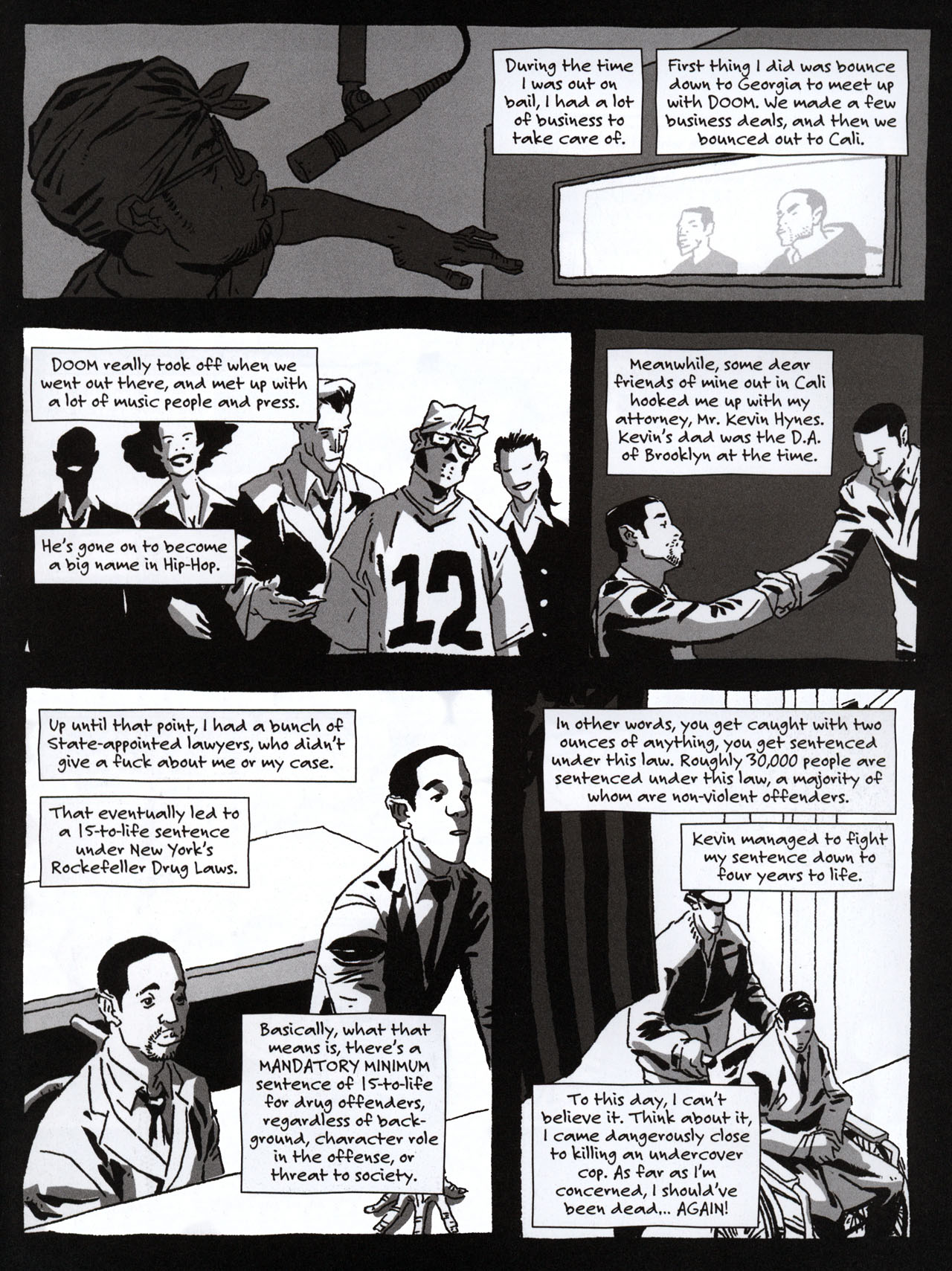 Read online Sentences: The Life of M.F. Grimm comic -  Issue # TPB - 99