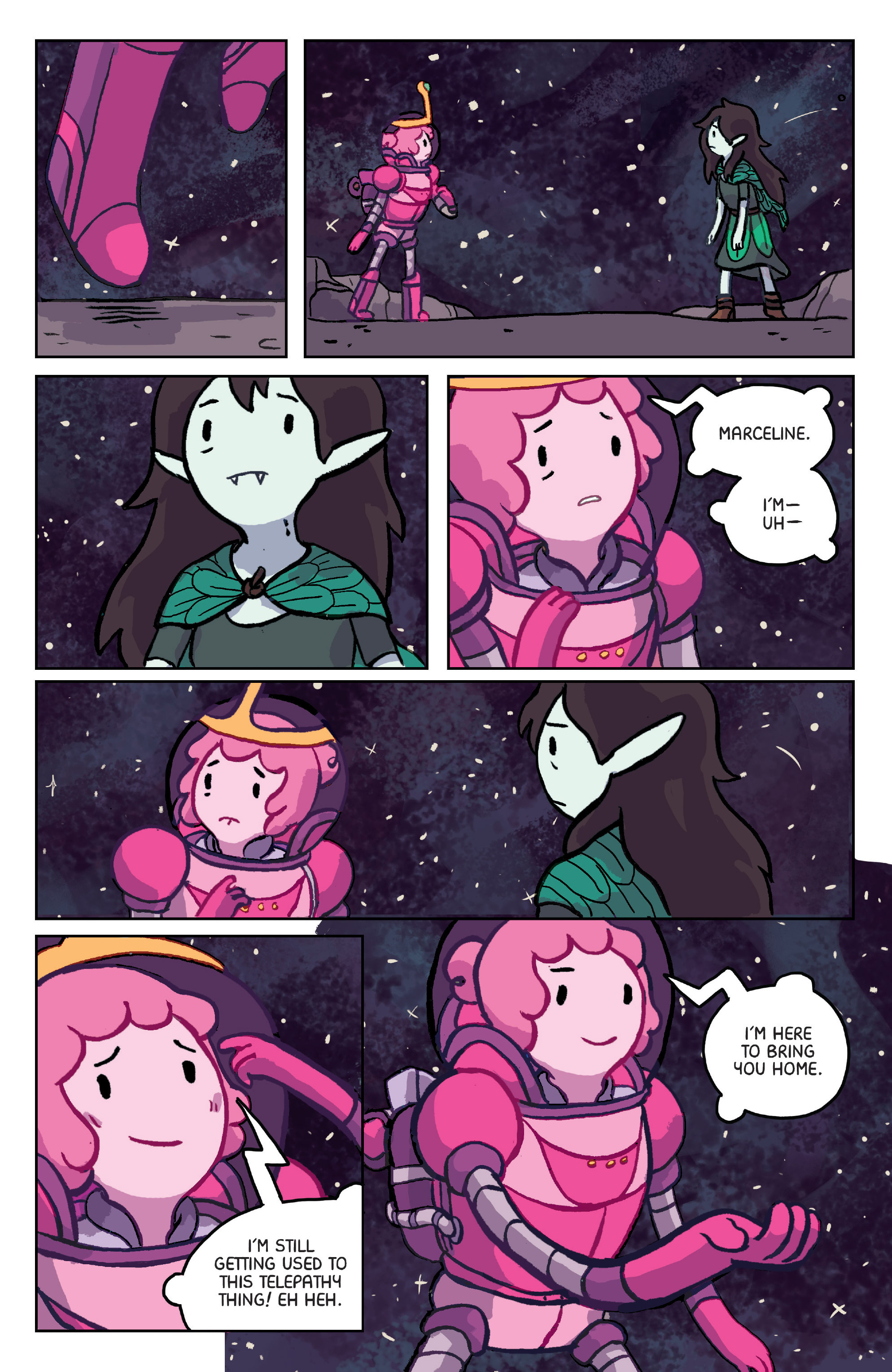 Read online Adventure Time: Marceline Gone Adrift comic -  Issue #5 - 17