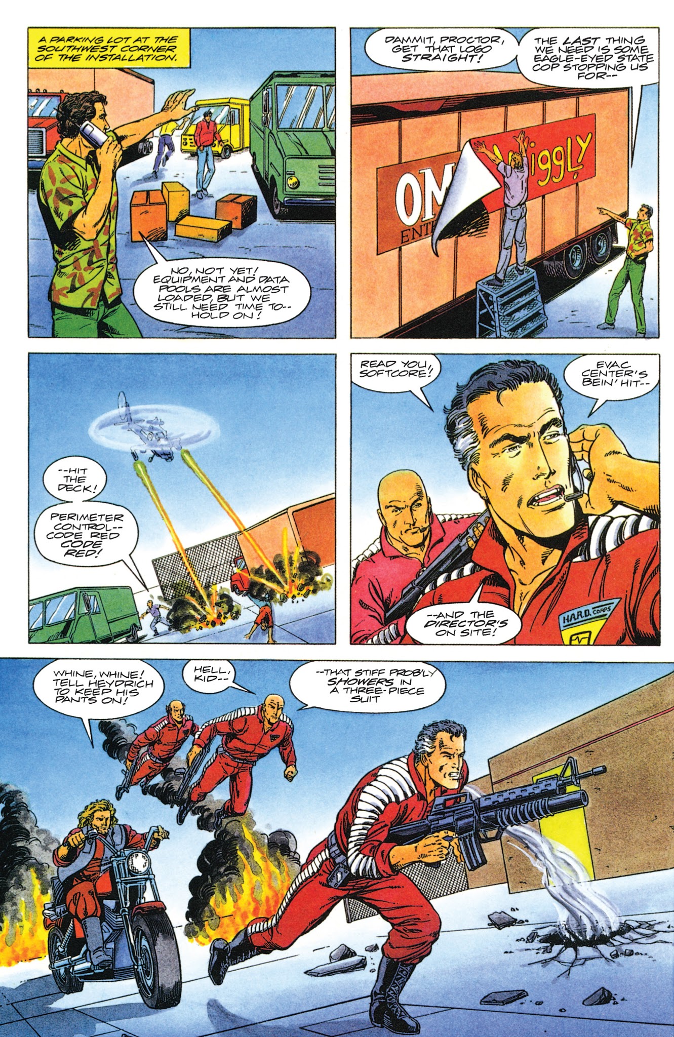 Read online Valiant Masters H.A.R.D. Corps comic -  Issue # TPB - 85