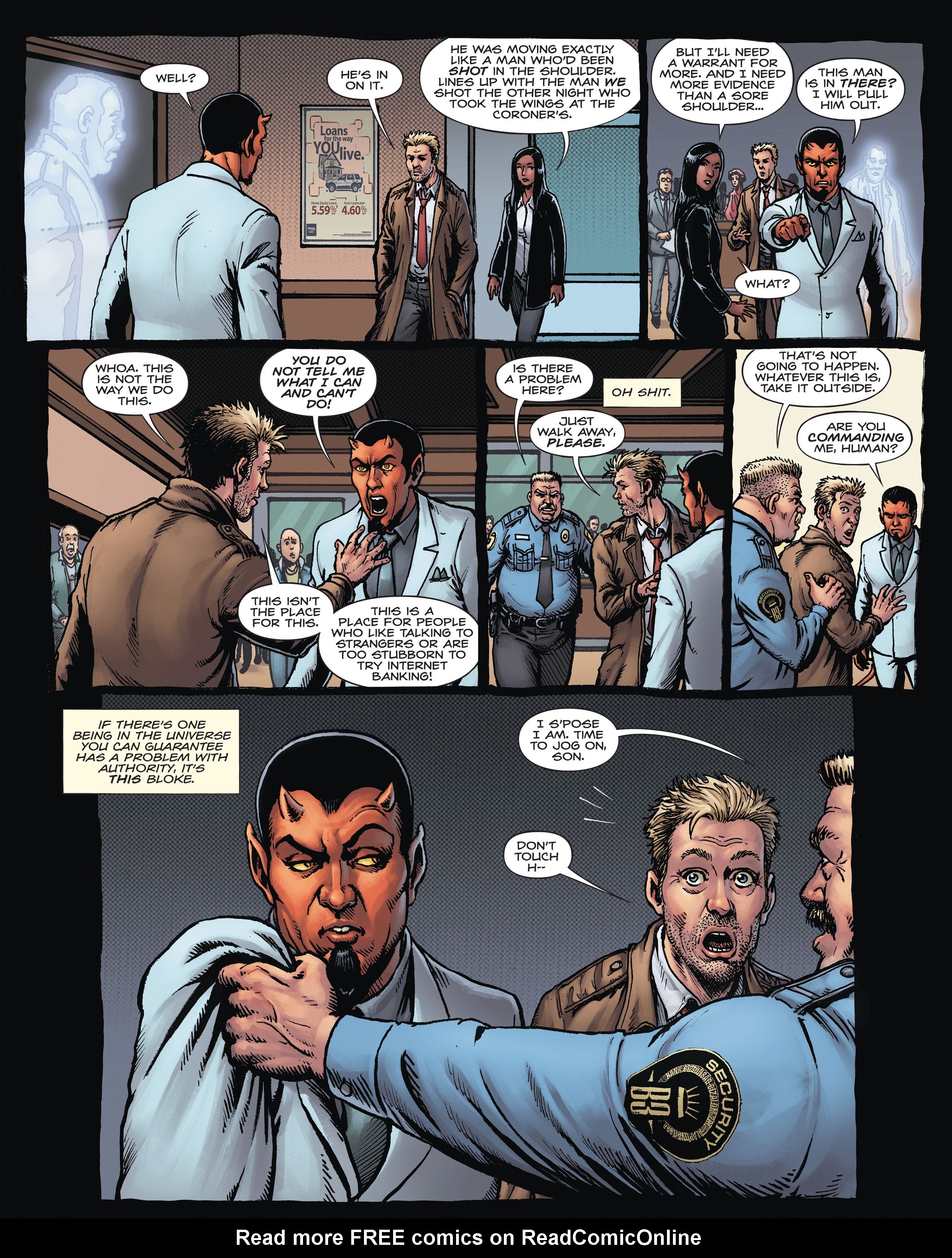 Read online Hellblazer: Rise and Fall comic -  Issue #2 - 23