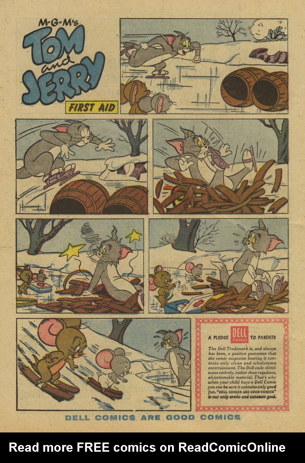 Read online Tom & Jerry Comics comic -  Issue #187 - 34