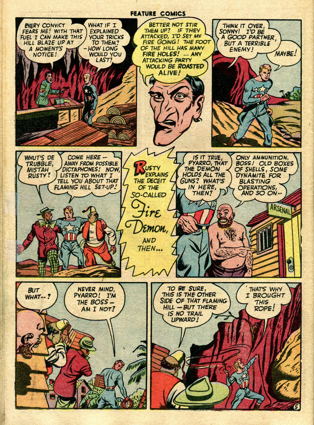 Read online Feature Comics comic -  Issue #74 - 56