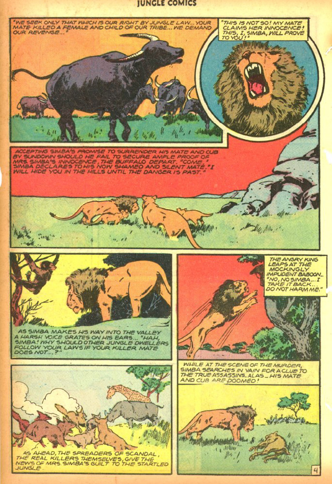 Read online Jungle Comics comic -  Issue #90 - 16