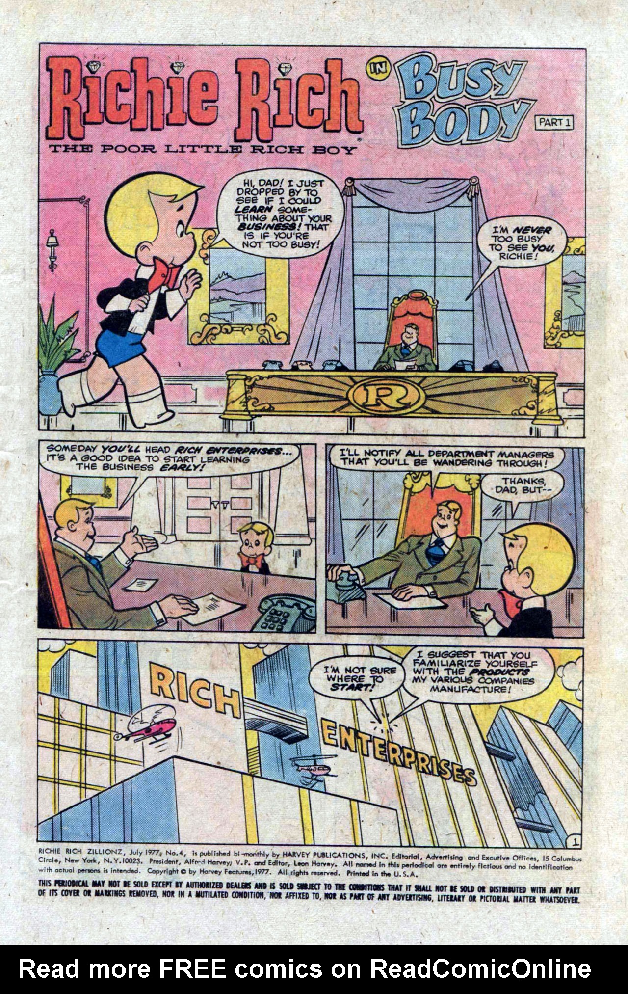 Read online Richie Rich Zillionz comic -  Issue #4 - 5