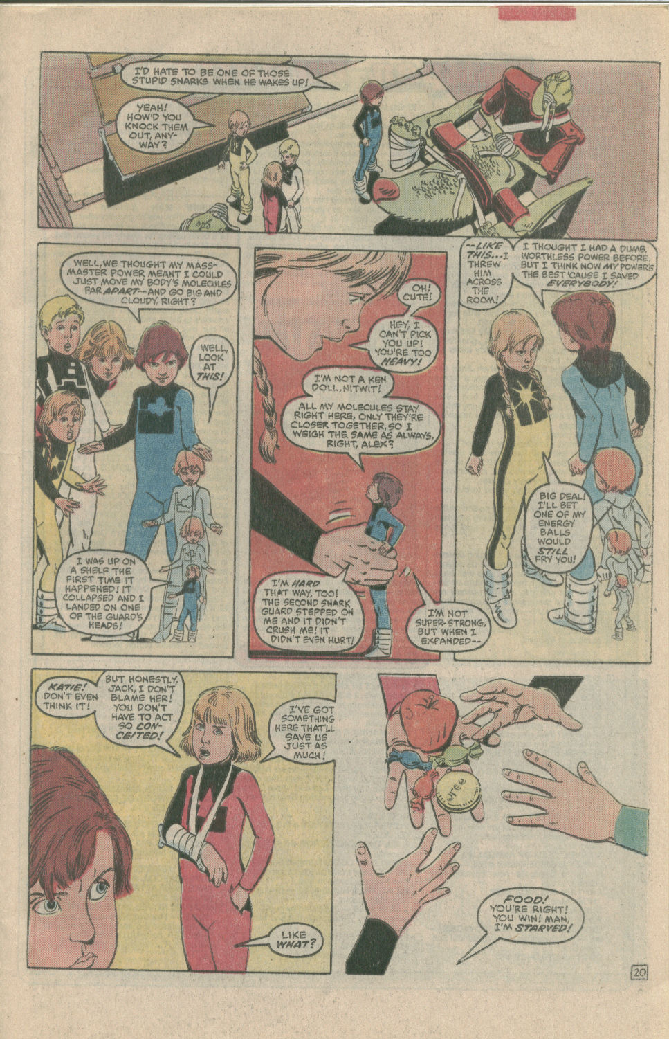 Read online Power Pack (1984) comic -  Issue #3 - 21