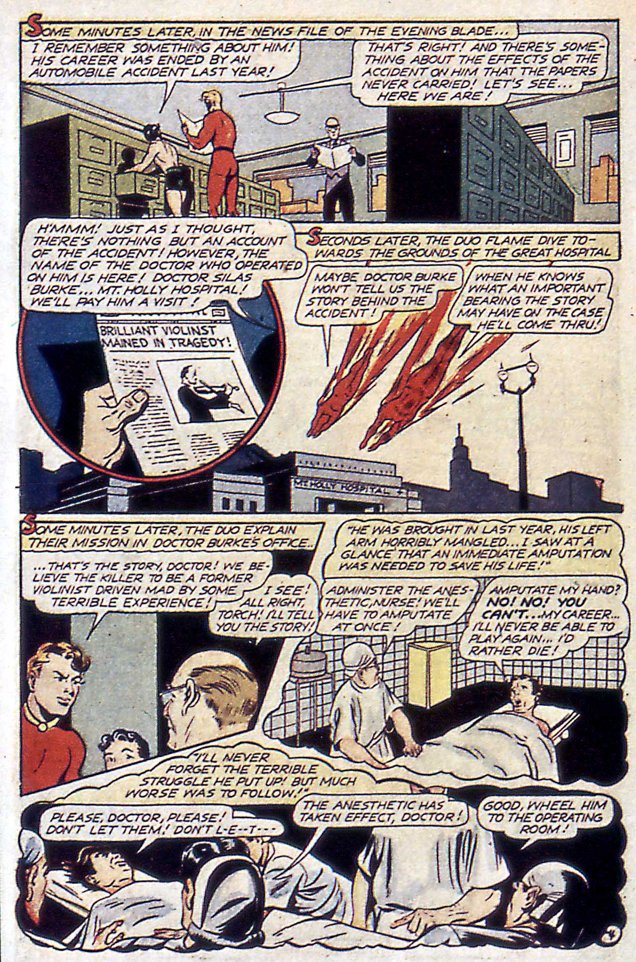 Read online The Human Torch (1940) comic -  Issue #18 - 7