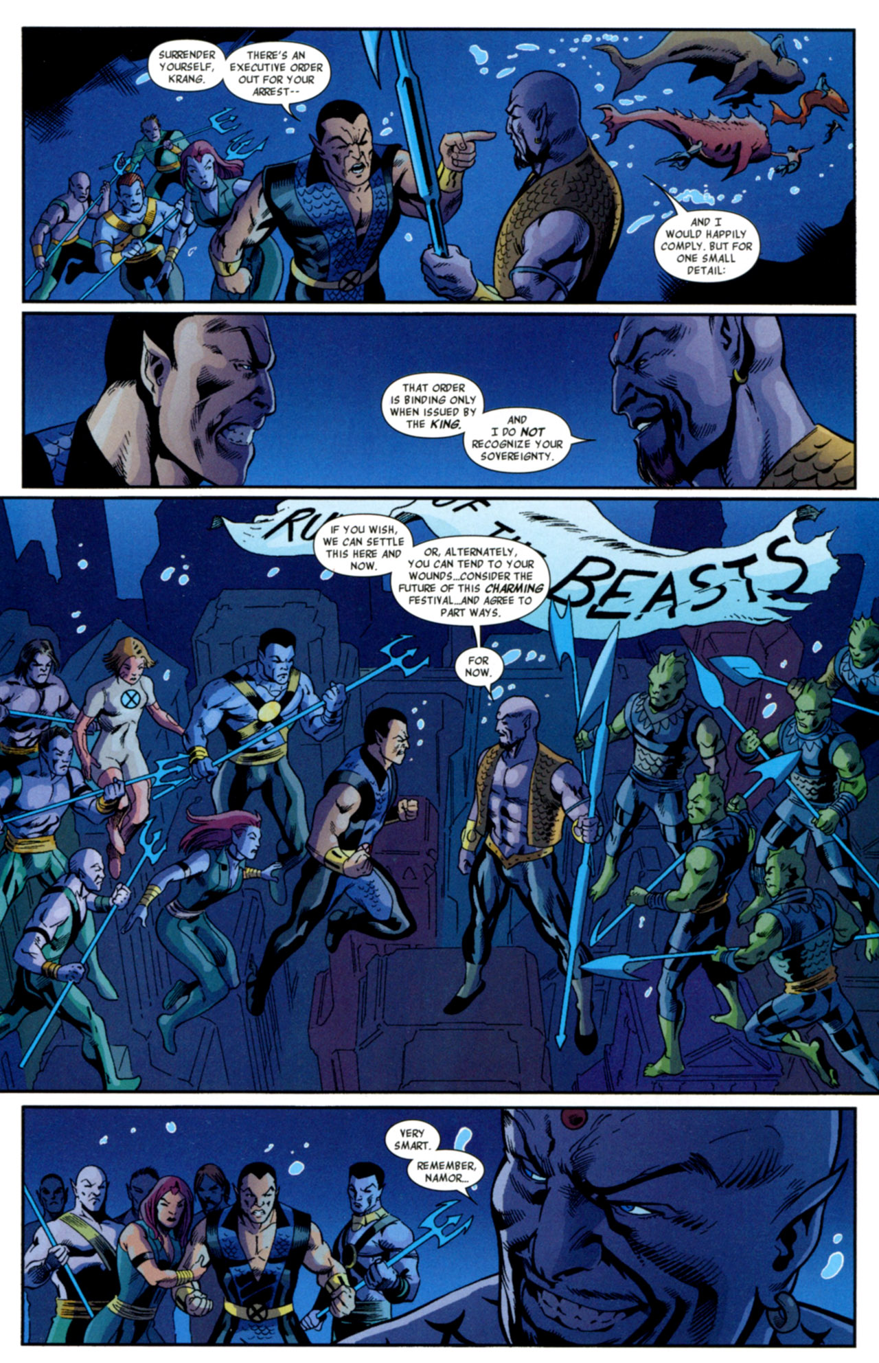 Read online Namor: The First Mutant comic -  Issue #9 - 10