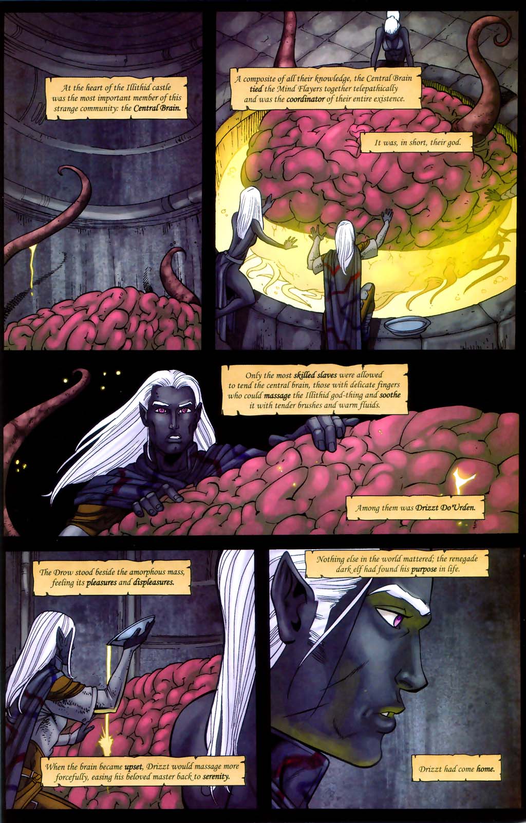 Read online Forgotten Realms: Exile comic -  Issue #3 - 6