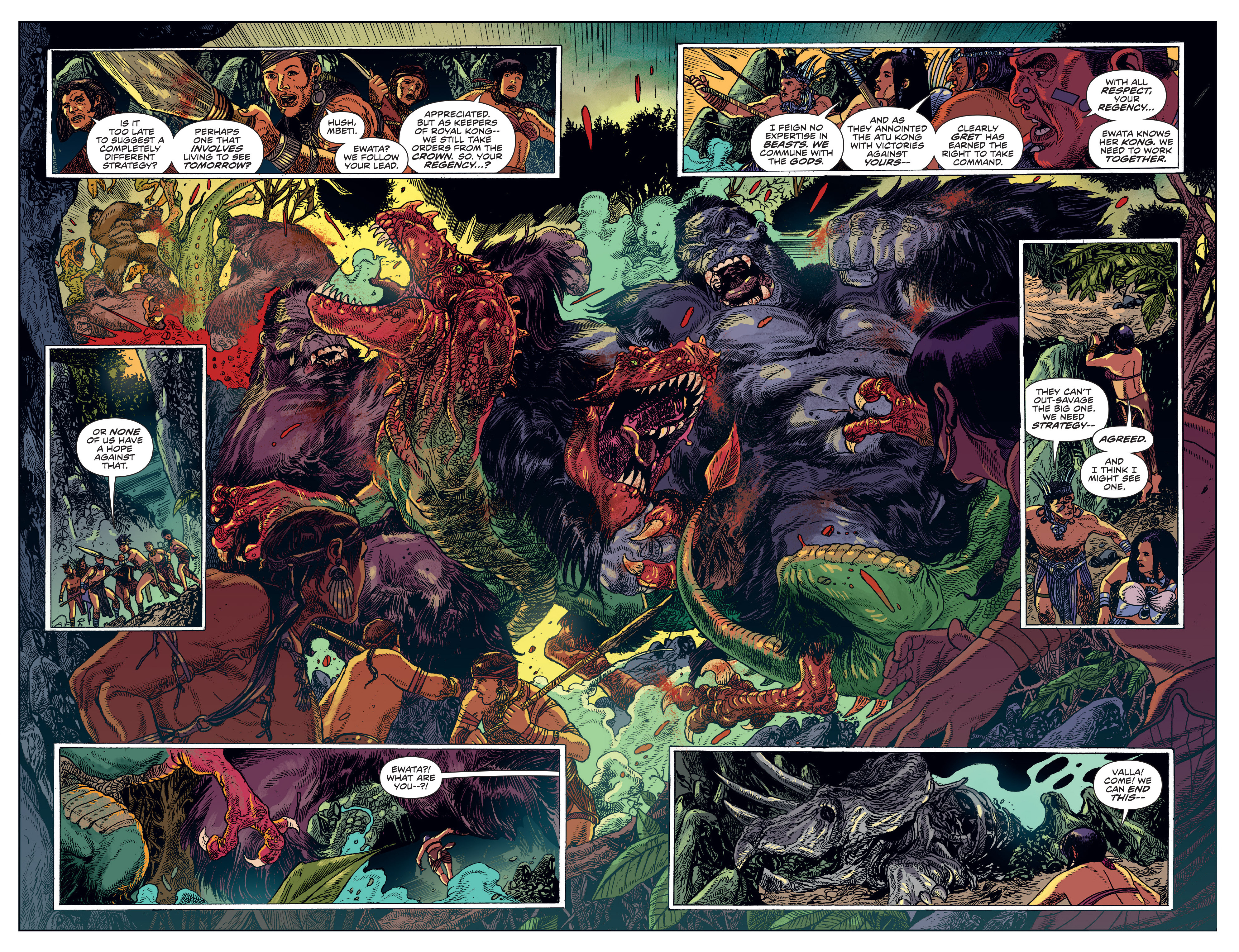 Read online Kong Of Skull Island comic -  Issue #5 - 6