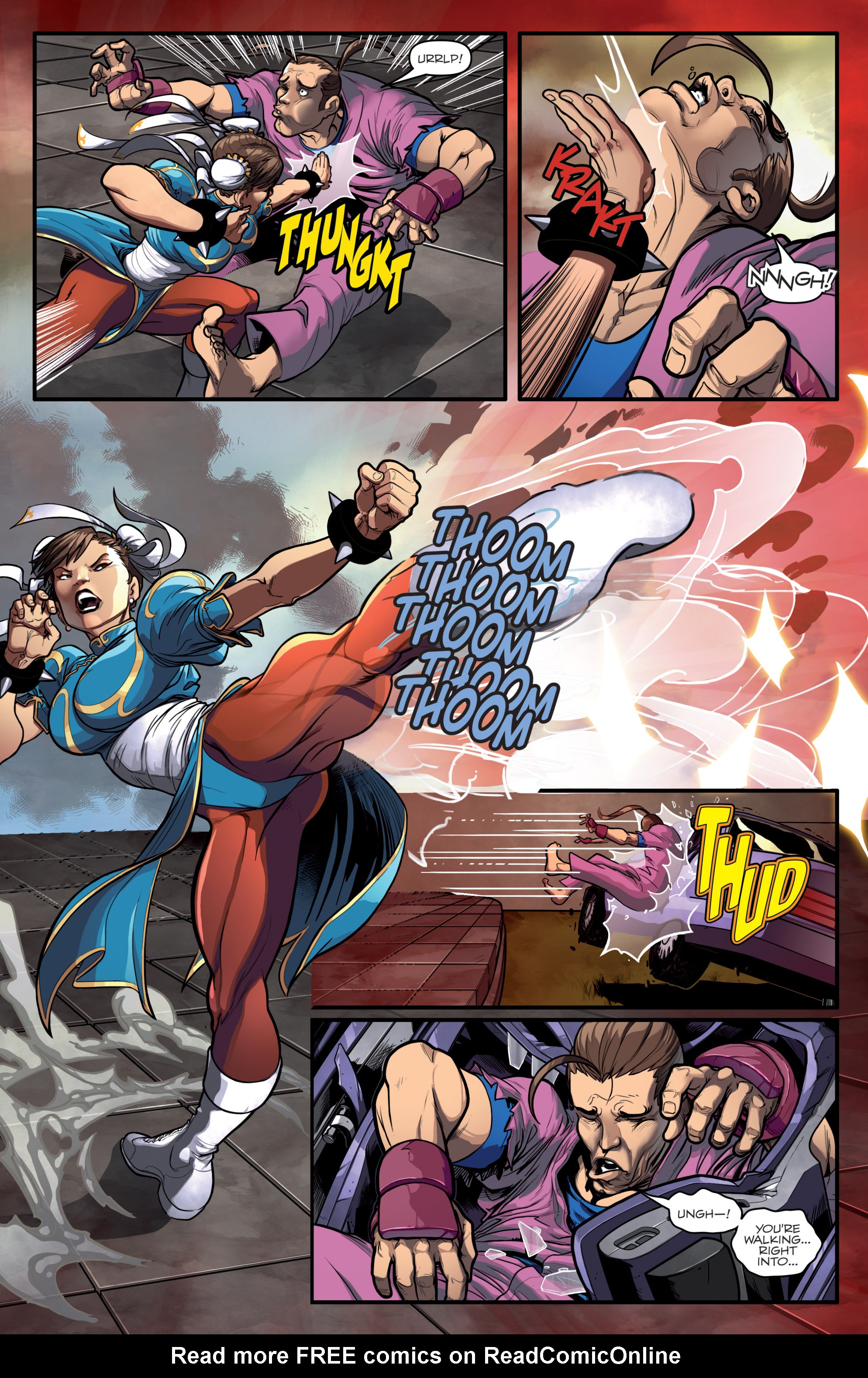 Read online Street Fighter X G.I. Joe comic -  Issue #2 - 9