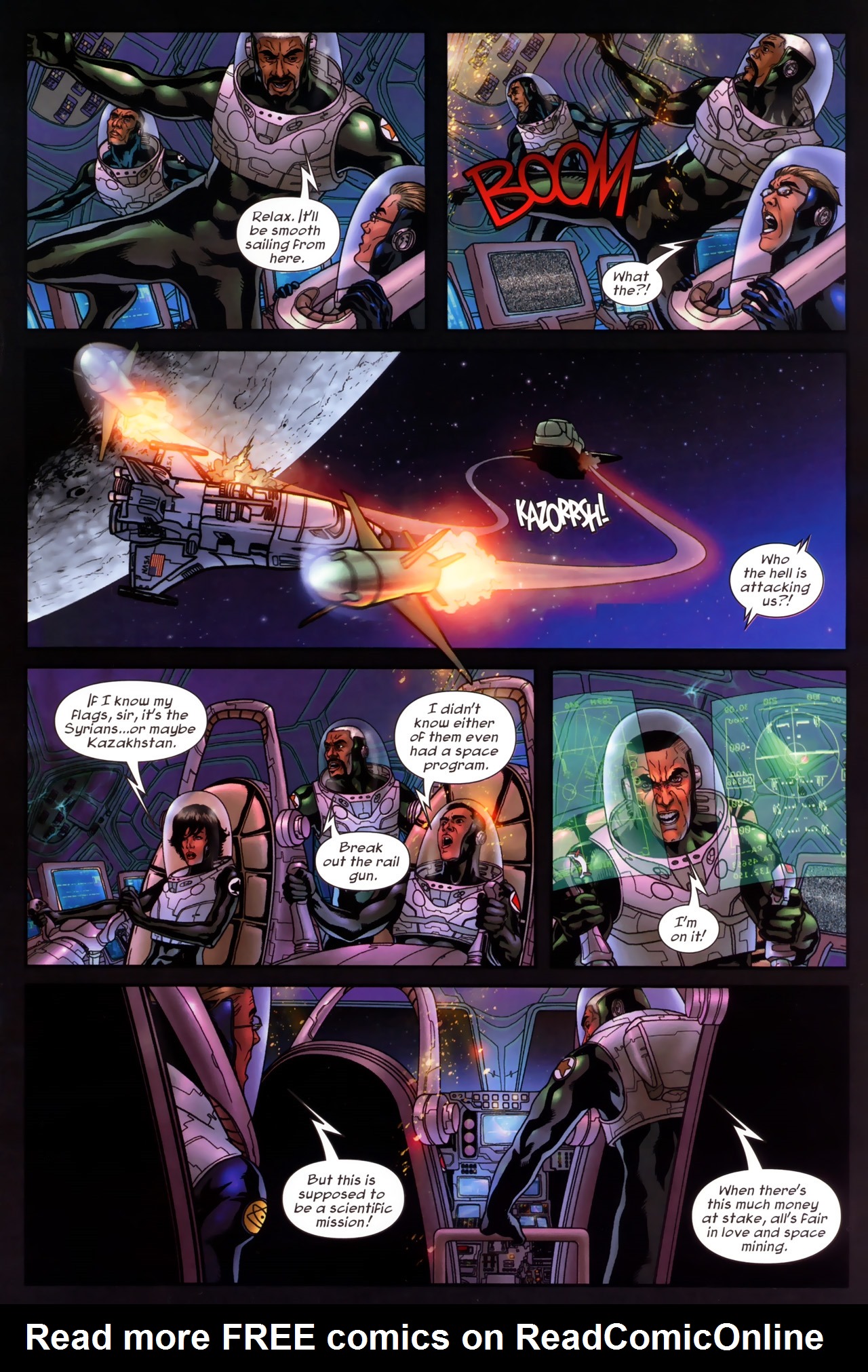 Read online Zero-G comic -  Issue #1 - 9