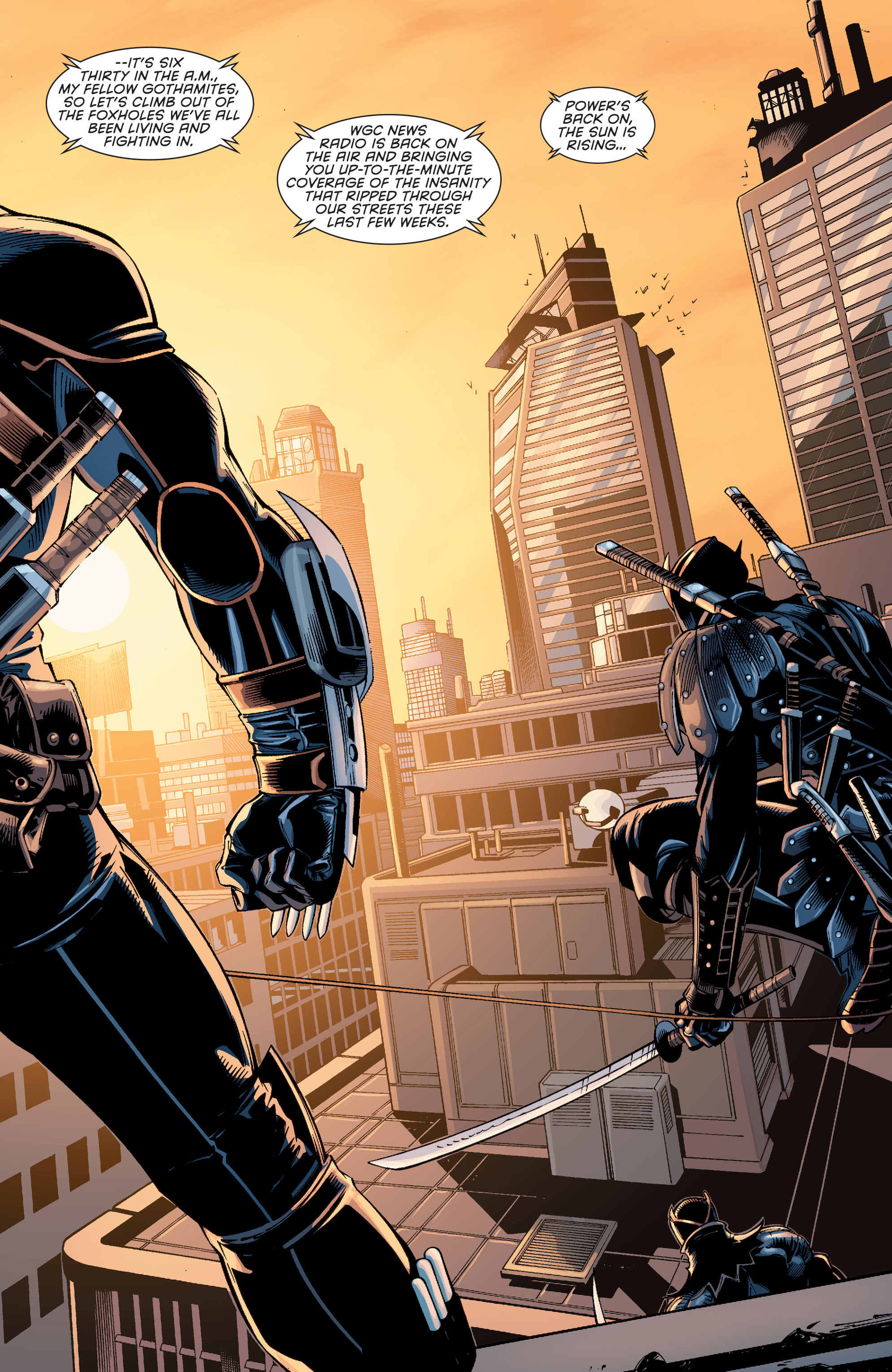 Read online Forever Evil Aftermath: Batman vs. Bane comic -  Issue # Full - 4