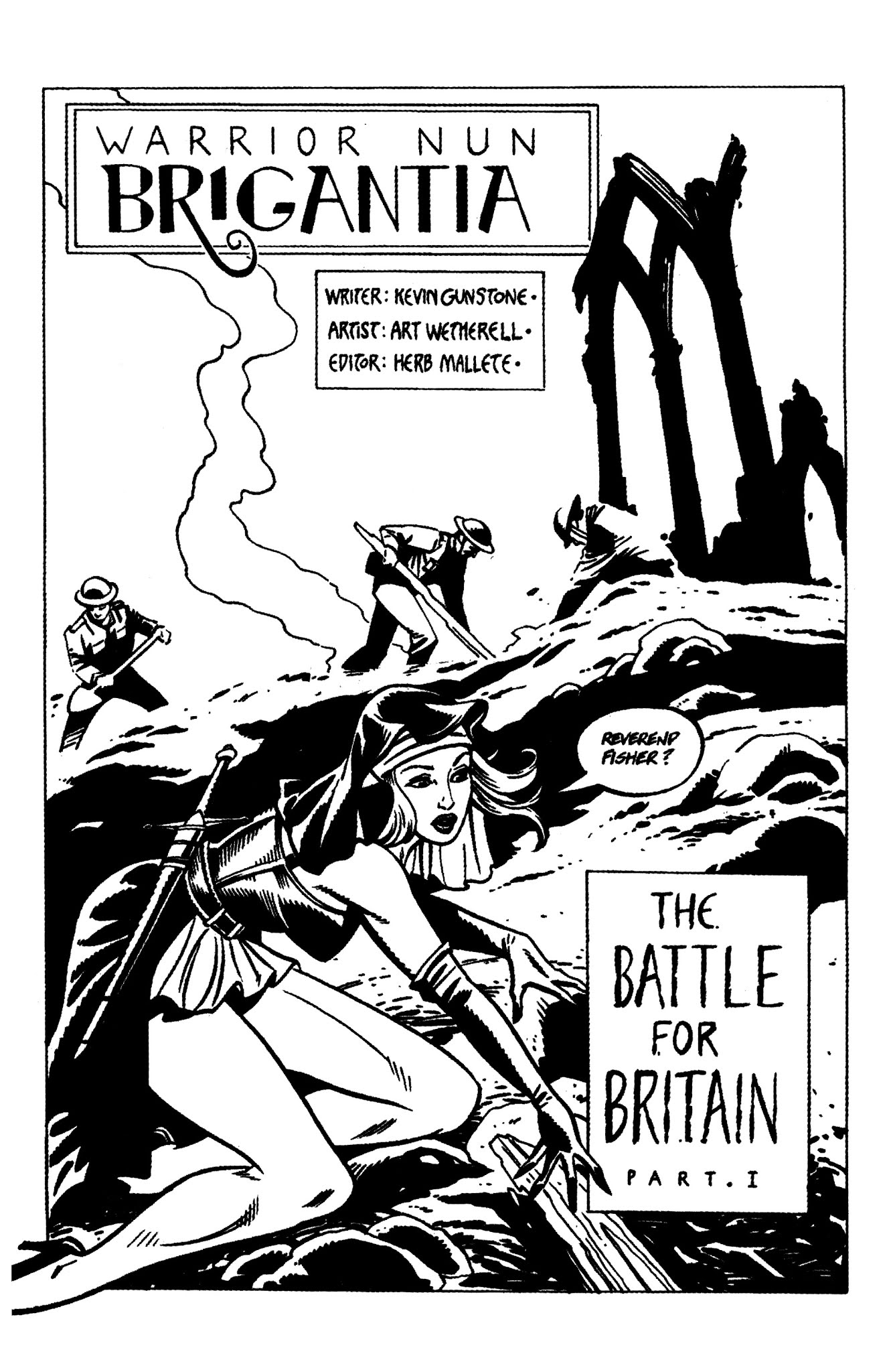 Read online Warrior Nun Brigantia comic -  Issue #1 - 6