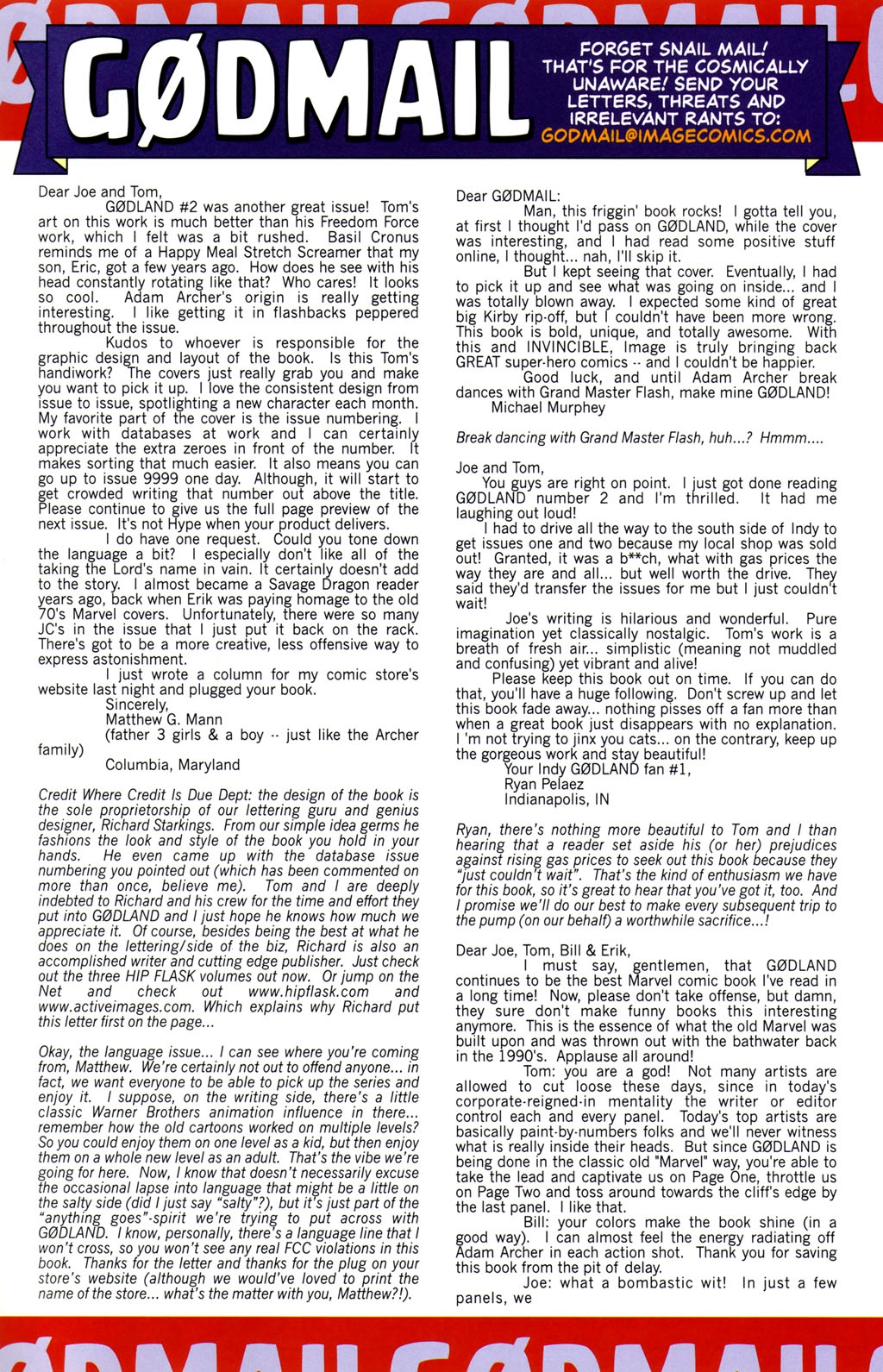 Read online Gødland comic -  Issue #4 - 26