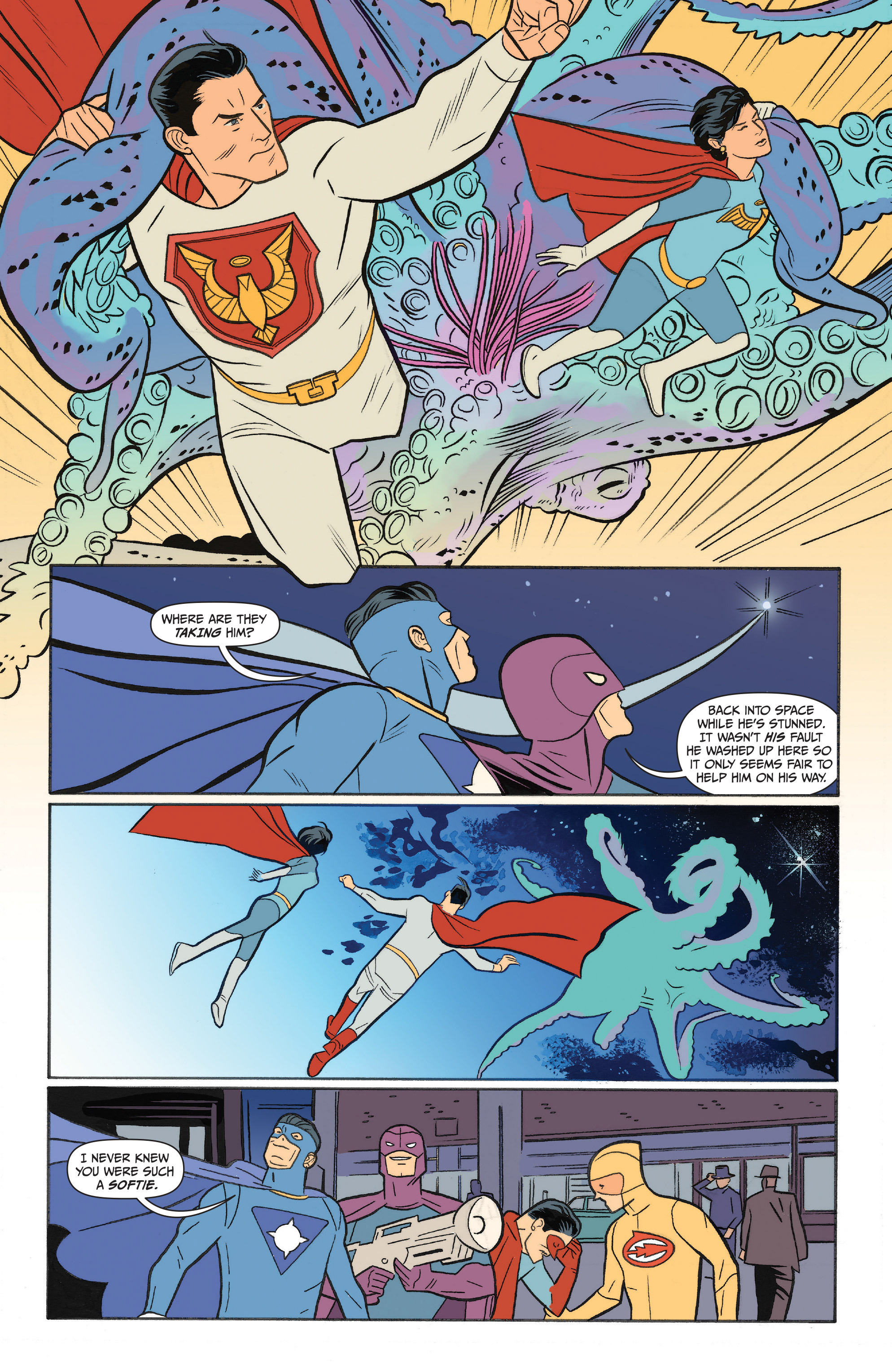 Read online Jupiter's Circle comic -  Issue #1 - 14