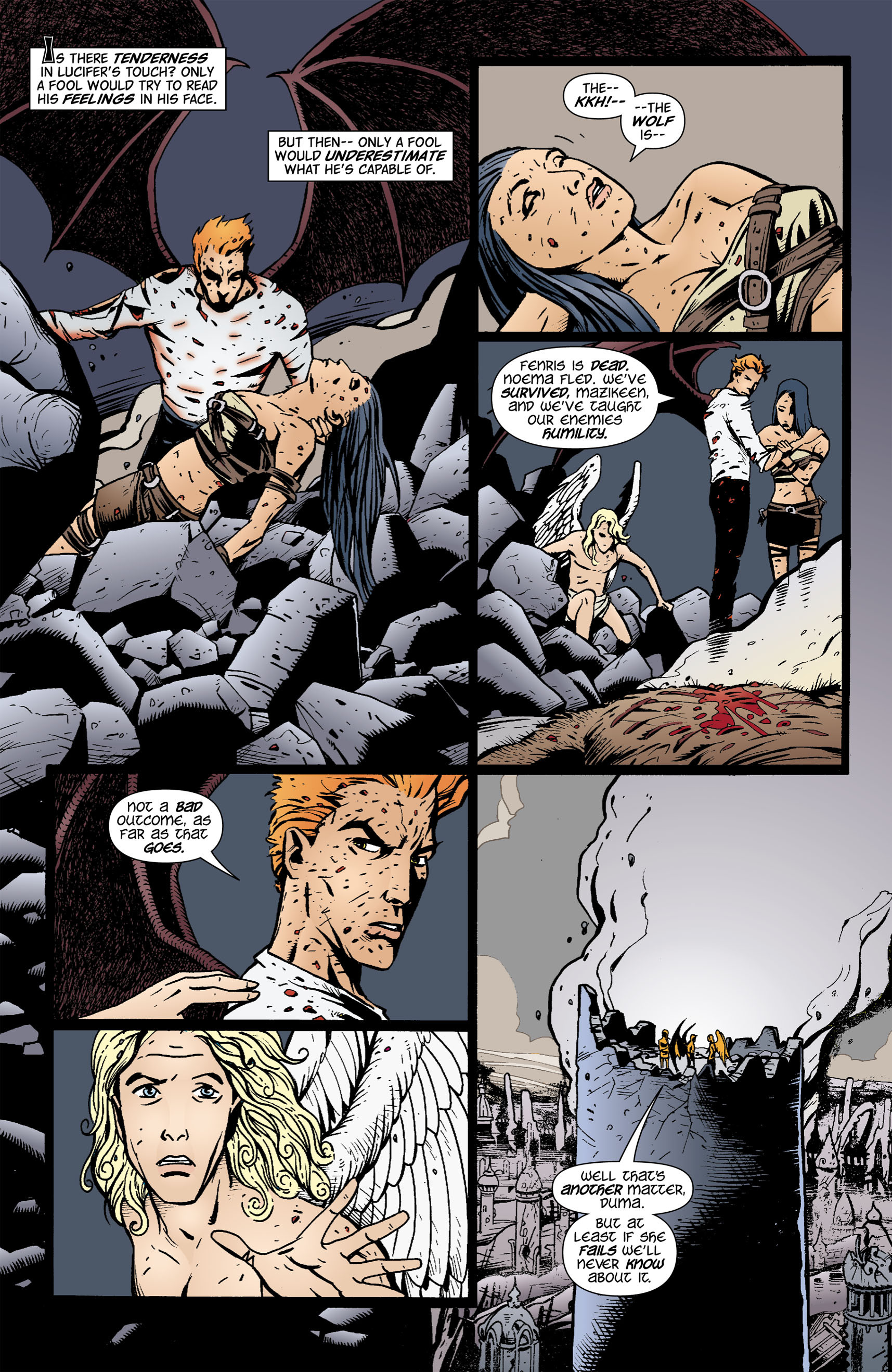 Read online Lucifer (2000) comic -  Issue #69 - 4