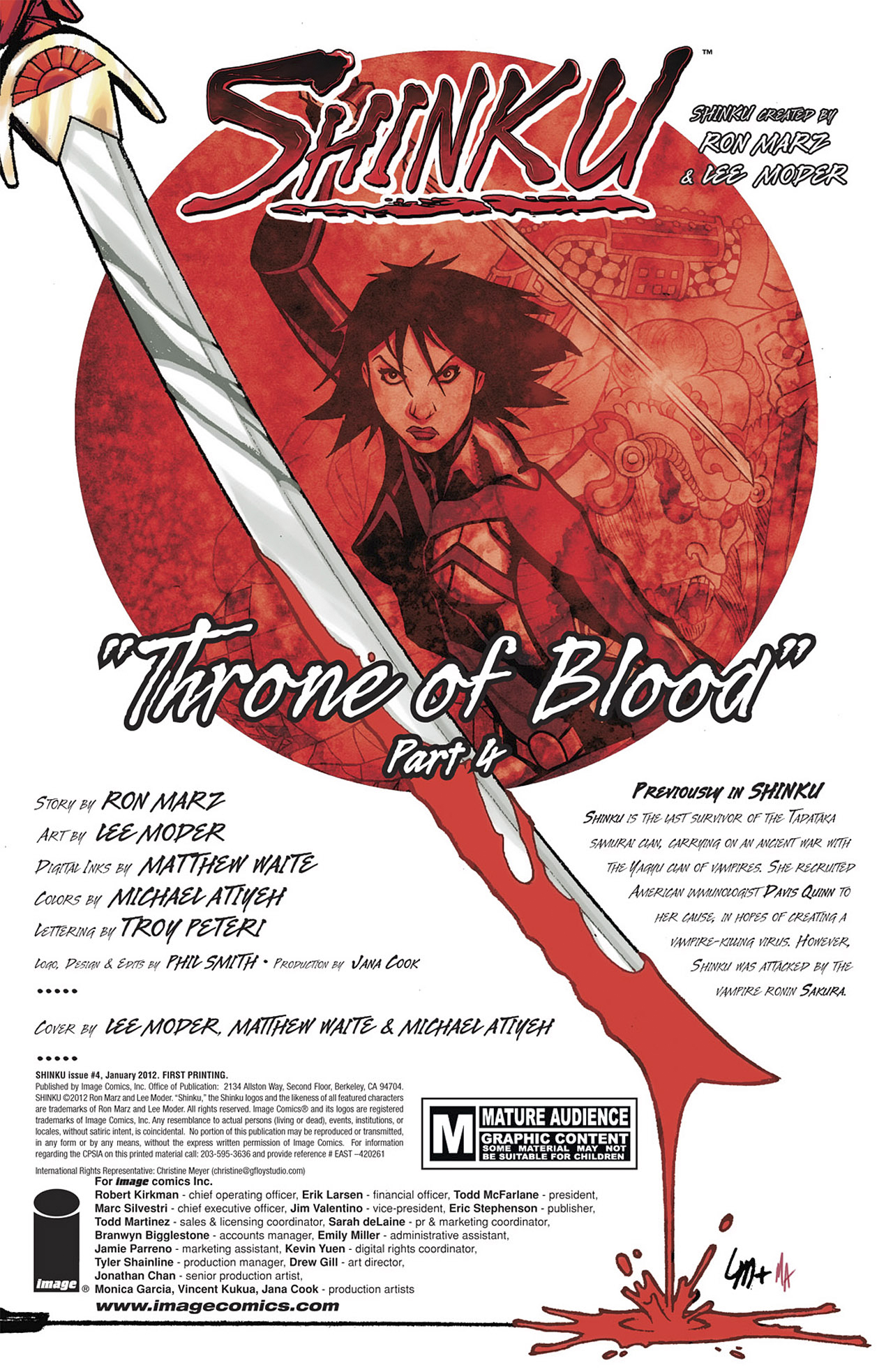 Read online Shinku comic -  Issue #4 - 2