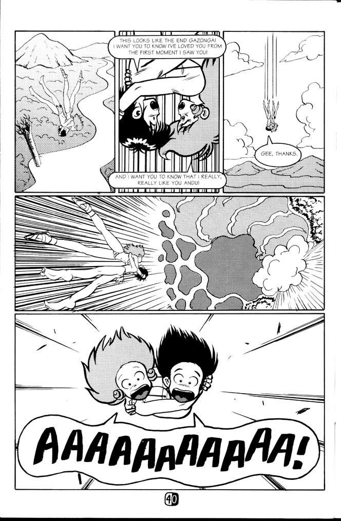 Read online Amazon Gazonga: Bad Girls Of The Jungle comic -  Issue # Full - 42