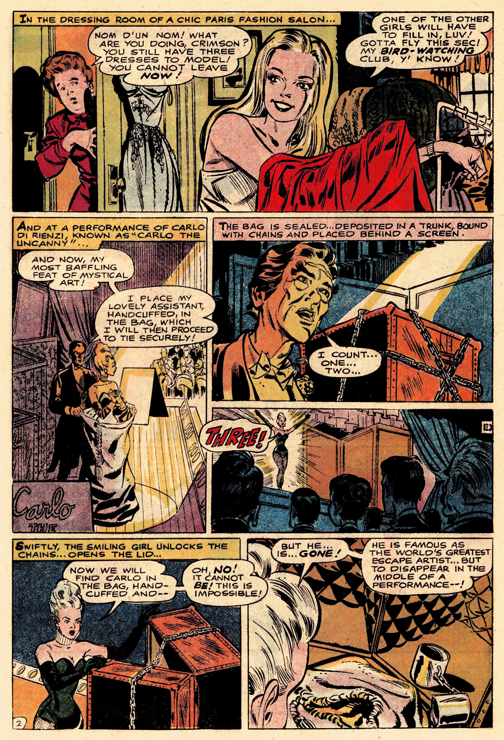 Read online Secret Six (1968) comic -  Issue #1 - 4