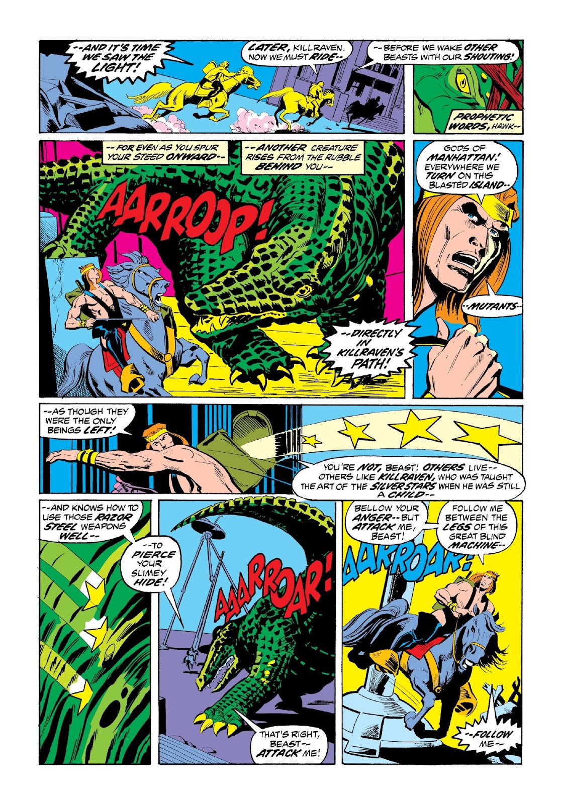 Marvel Masterworks: Killraven issue TPB 1 (Part 1) - Page 40