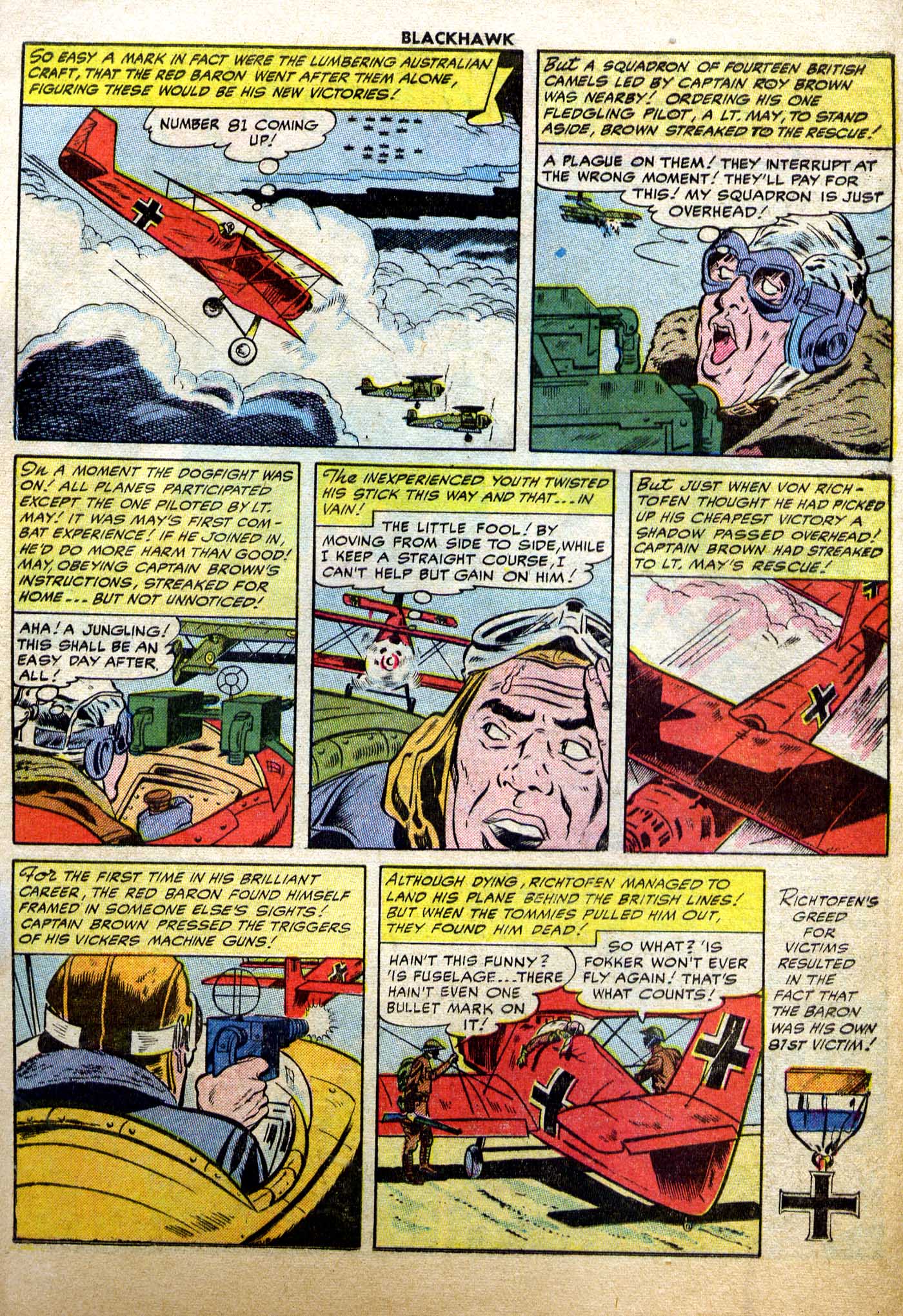 Read online Blackhawk (1957) comic -  Issue #101 - 18