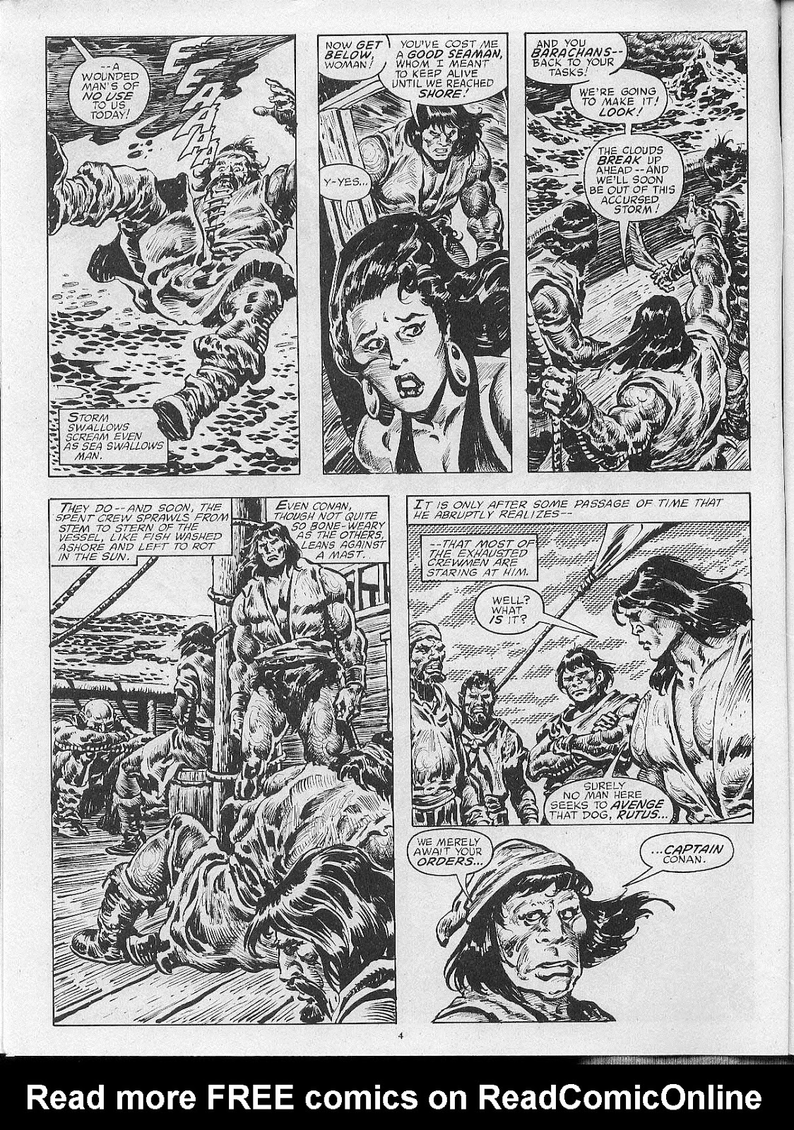 The Savage Sword Of Conan issue 202 - Page 6
