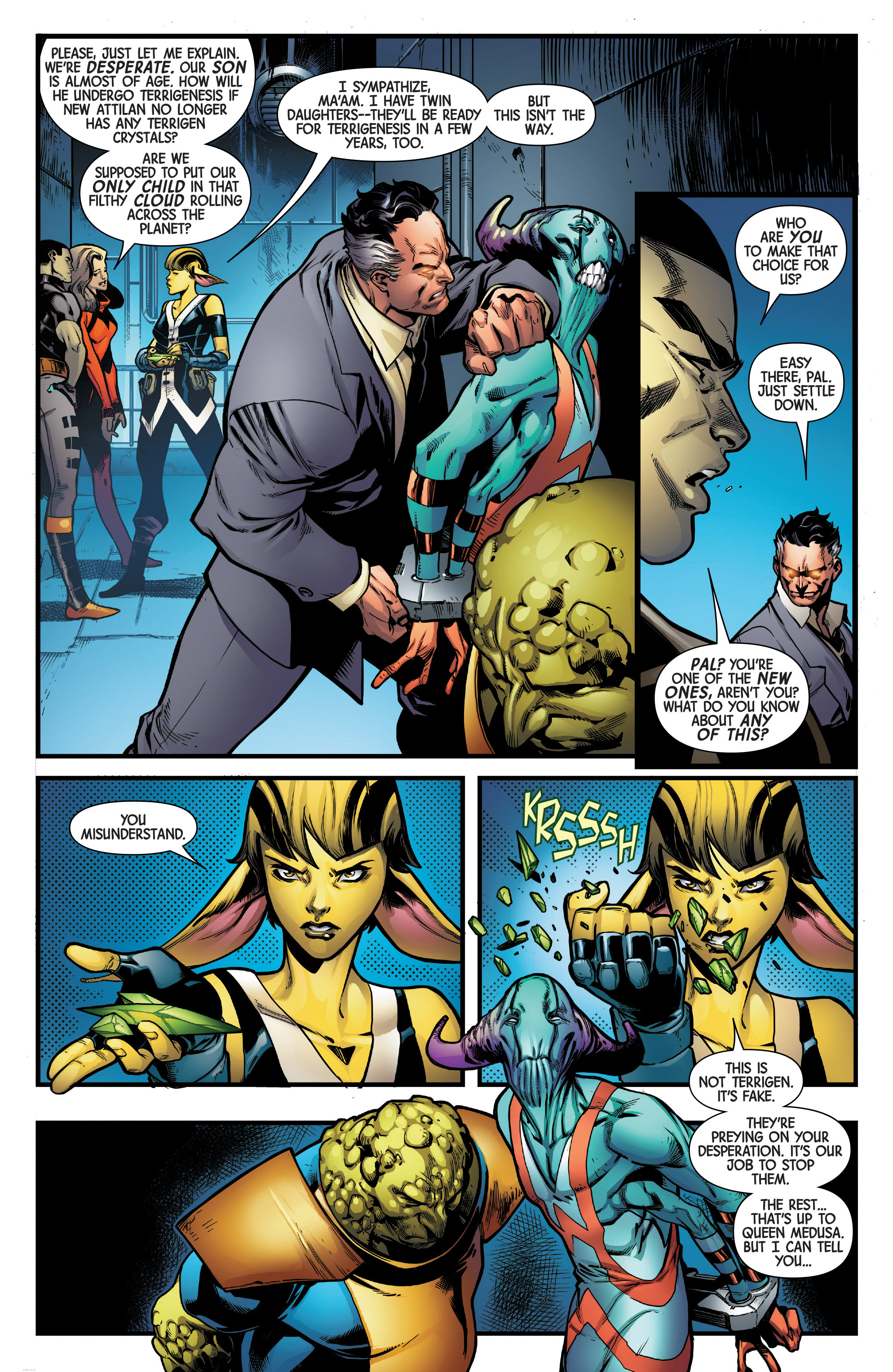 Read online Inhuman (2014) comic -  Issue #7 - 8