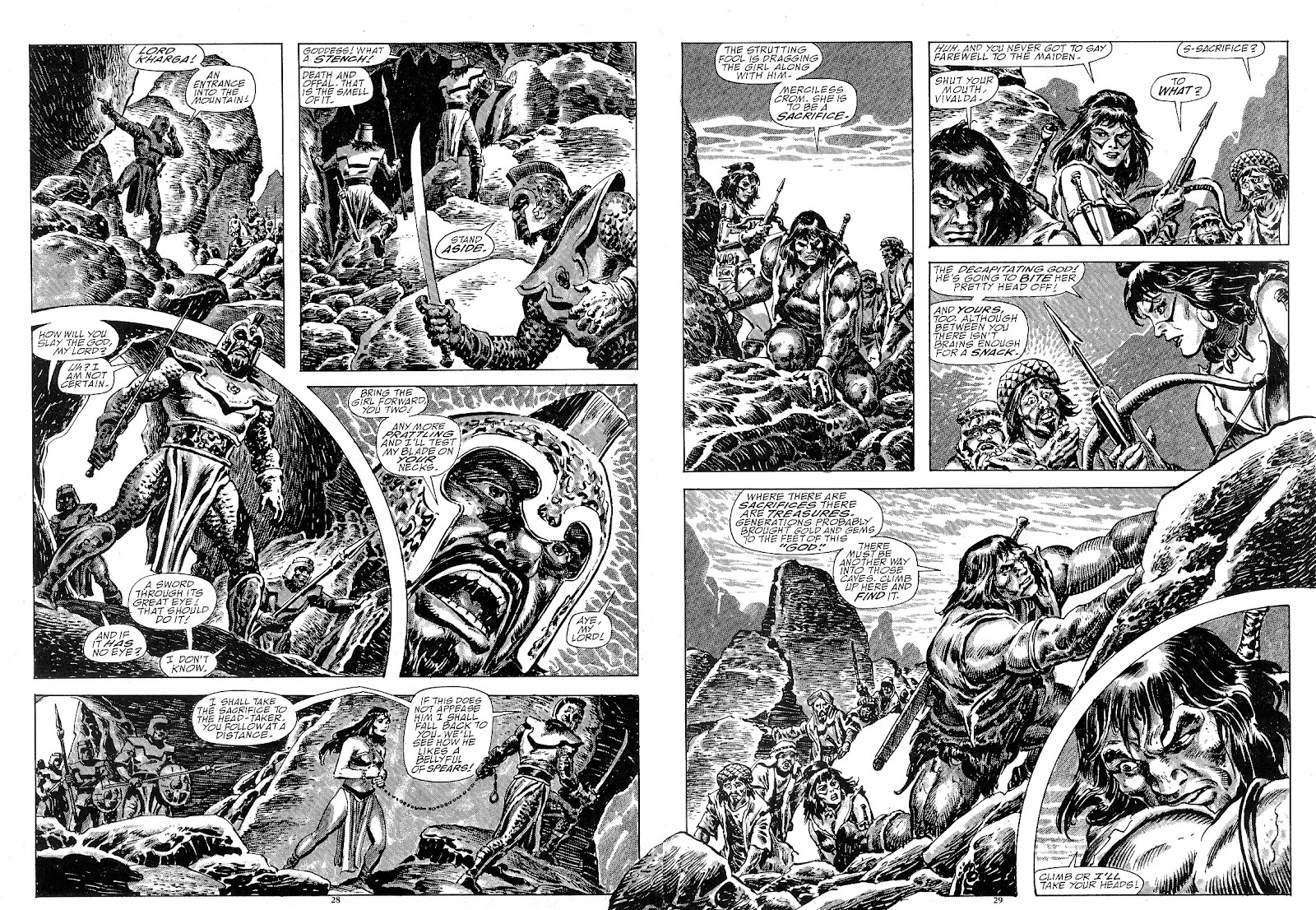 The Savage Sword Of Conan issue 183 - Page 21