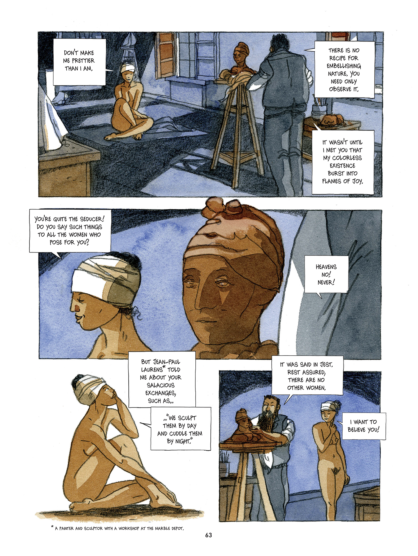 Read online Rodin: Fugit Amor, An Intimate Portrait comic -  Issue # TPB - 64