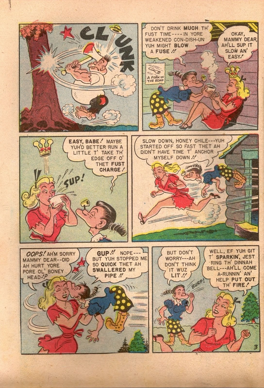 Read online Babe (1948) comic -  Issue #3 - 23