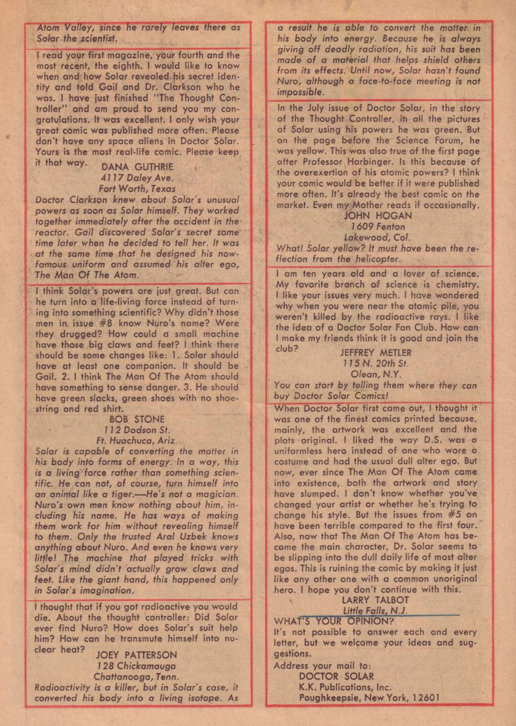 Read online Doctor Solar, Man of the Atom (1962) comic -  Issue #10 - 18