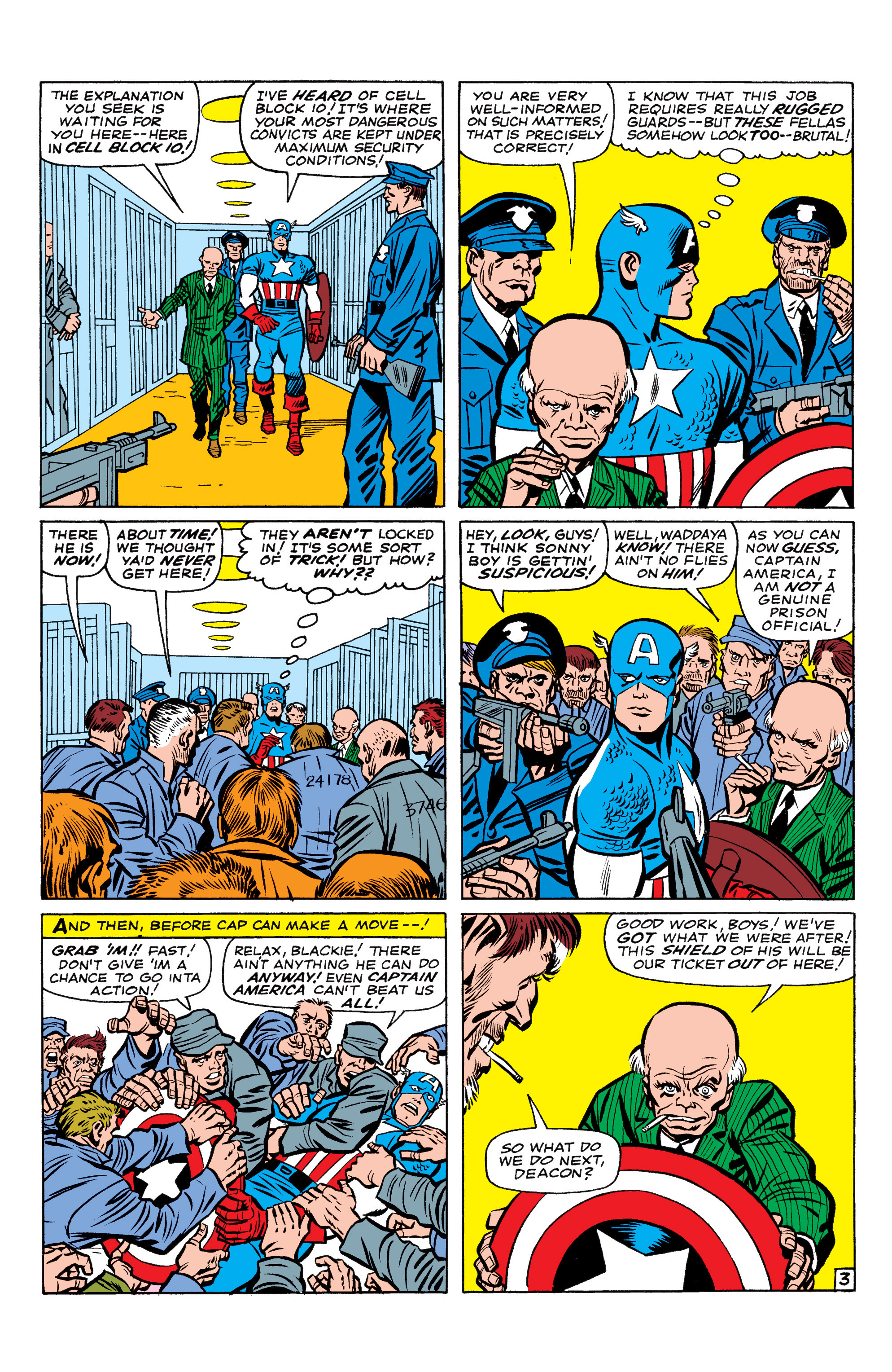 Read online Marvel Masterworks: Captain America comic -  Issue # TPB 1 (Part 1) - 42