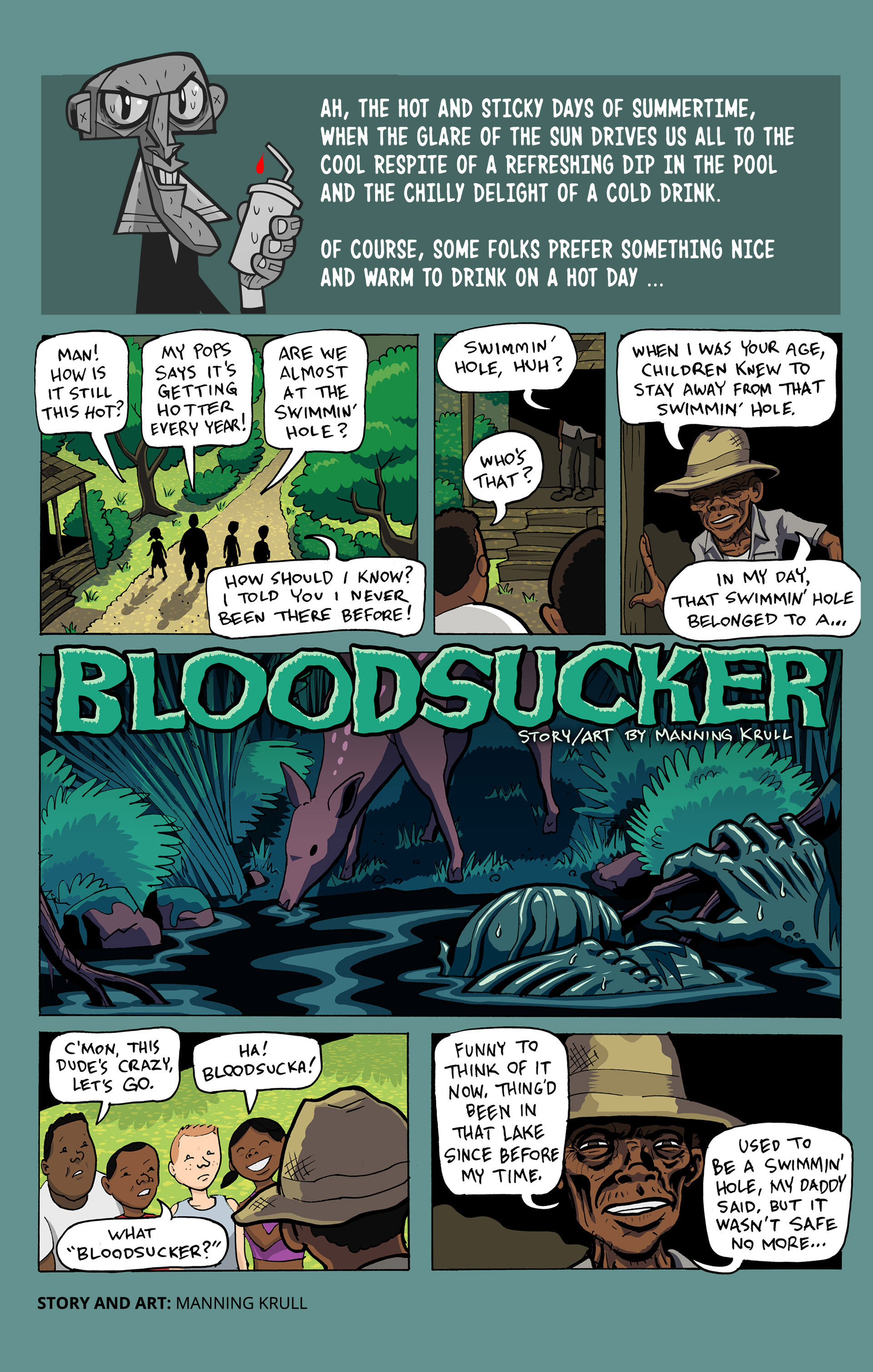 Read online BOO! Halloween Stories (2014) comic -  Issue # Full - 45
