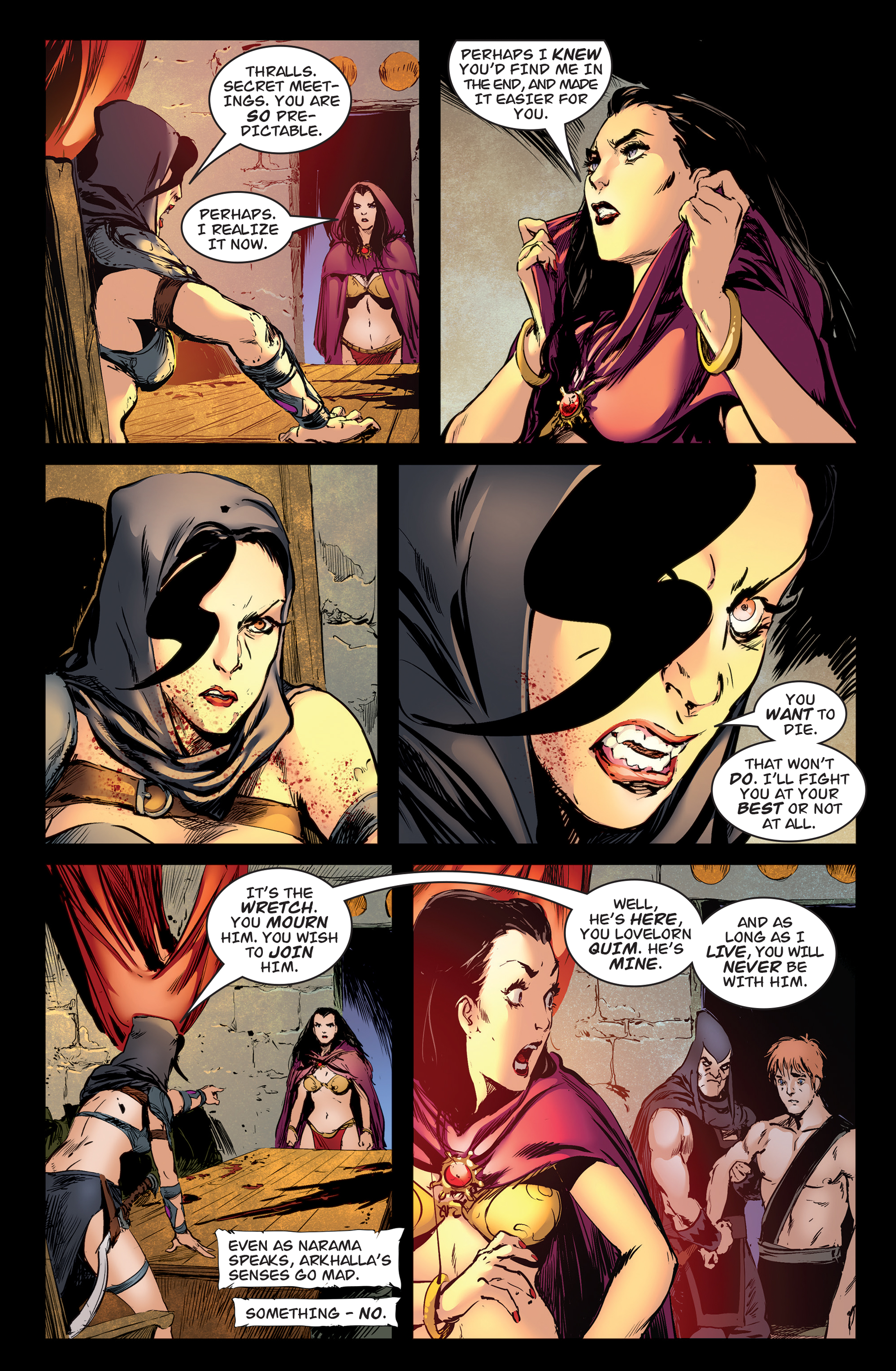 Read online Queen of Vampires comic -  Issue #7 - 18