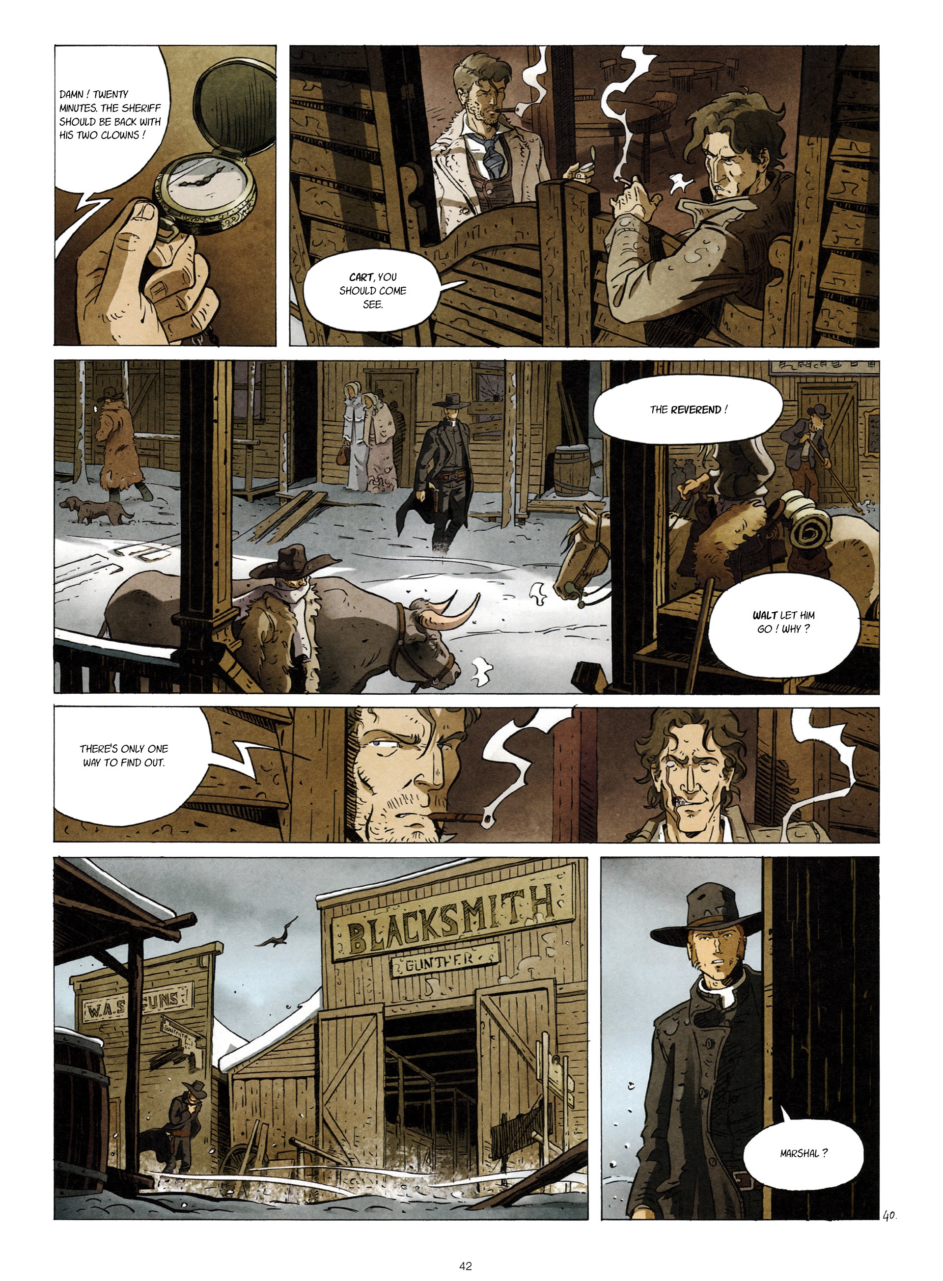 Read online The Reverend comic -  Issue #1 - 44