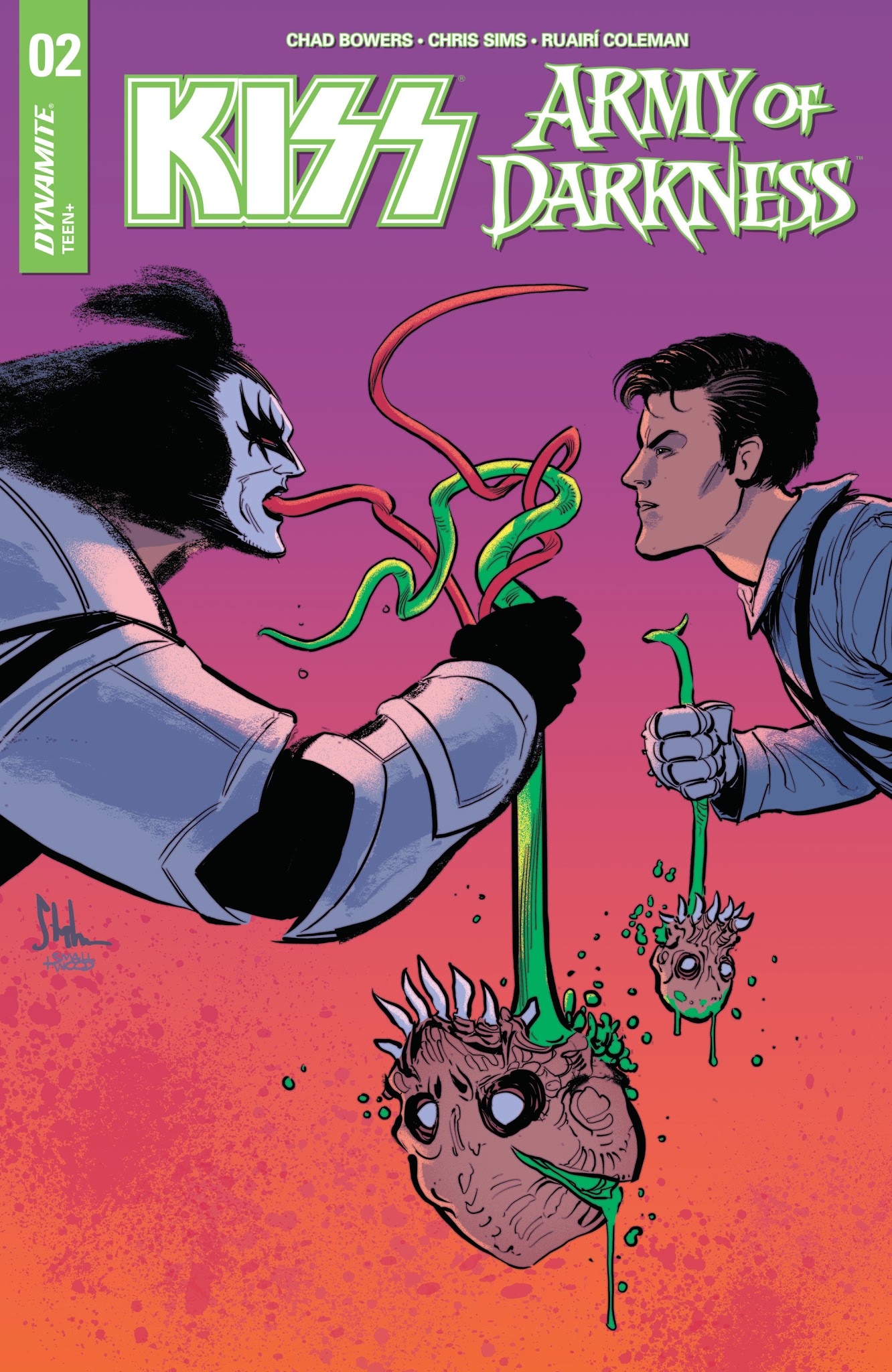Read online KISS The Army of Darkness comic -  Issue #2 - 1