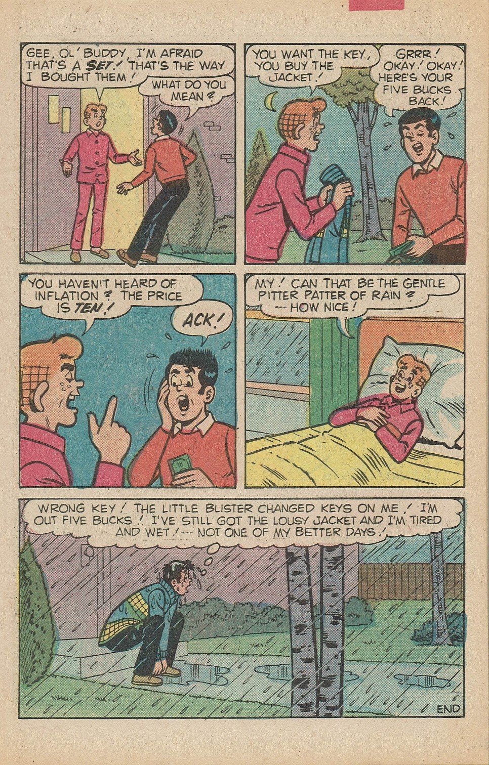 Read online Reggie and Me (1966) comic -  Issue #122 - 7