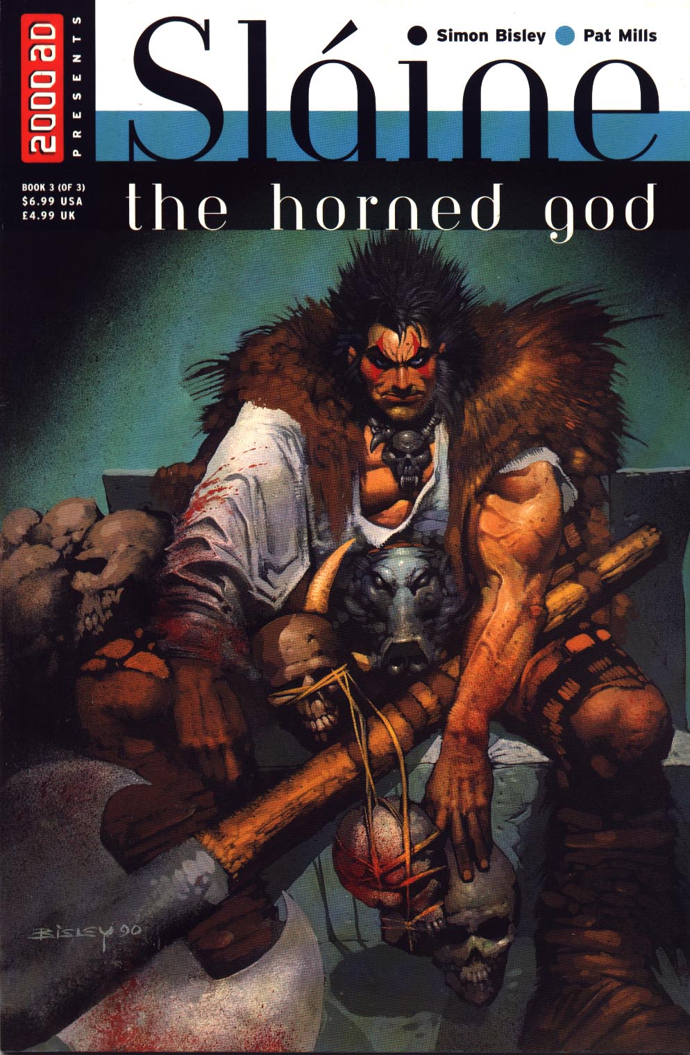 Read online Slaine: The Horned God (1998) comic -  Issue #3 - 1