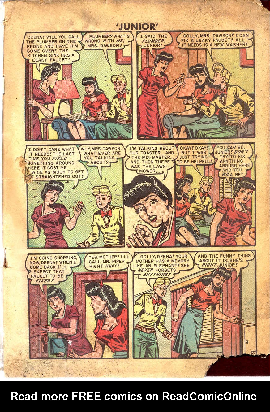 Read online Junior (1947) comic -  Issue #16 - 3