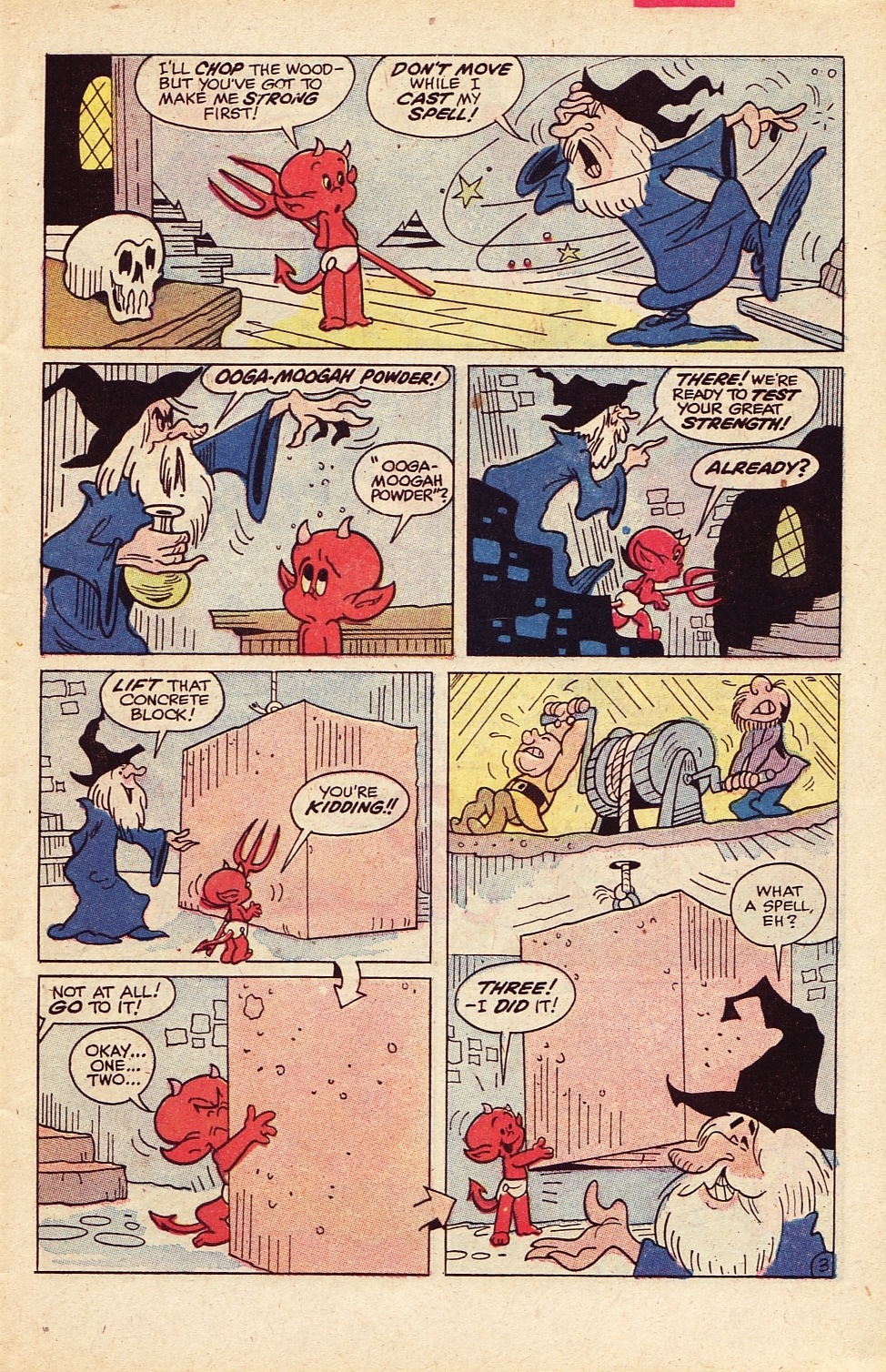 Read online Hot Stuff, the Little Devil comic -  Issue #158 - 7