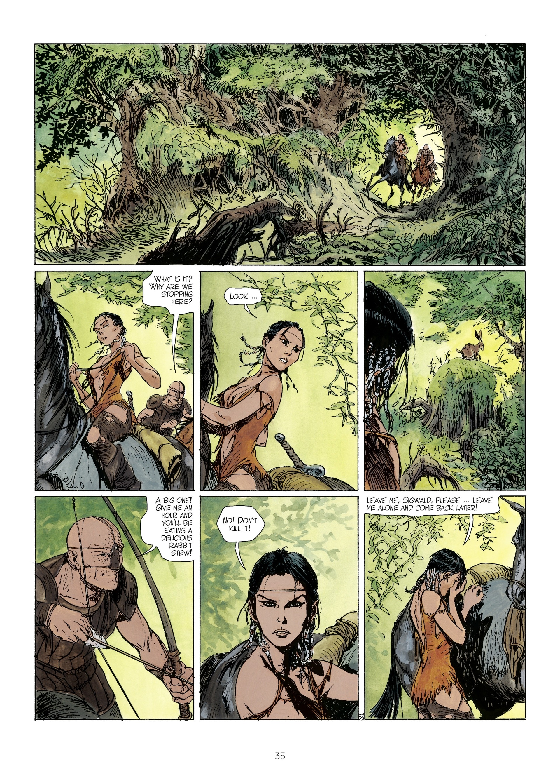 Read online Kriss of Valnor: The Valkyries' Judgement comic -  Issue # Full - 36
