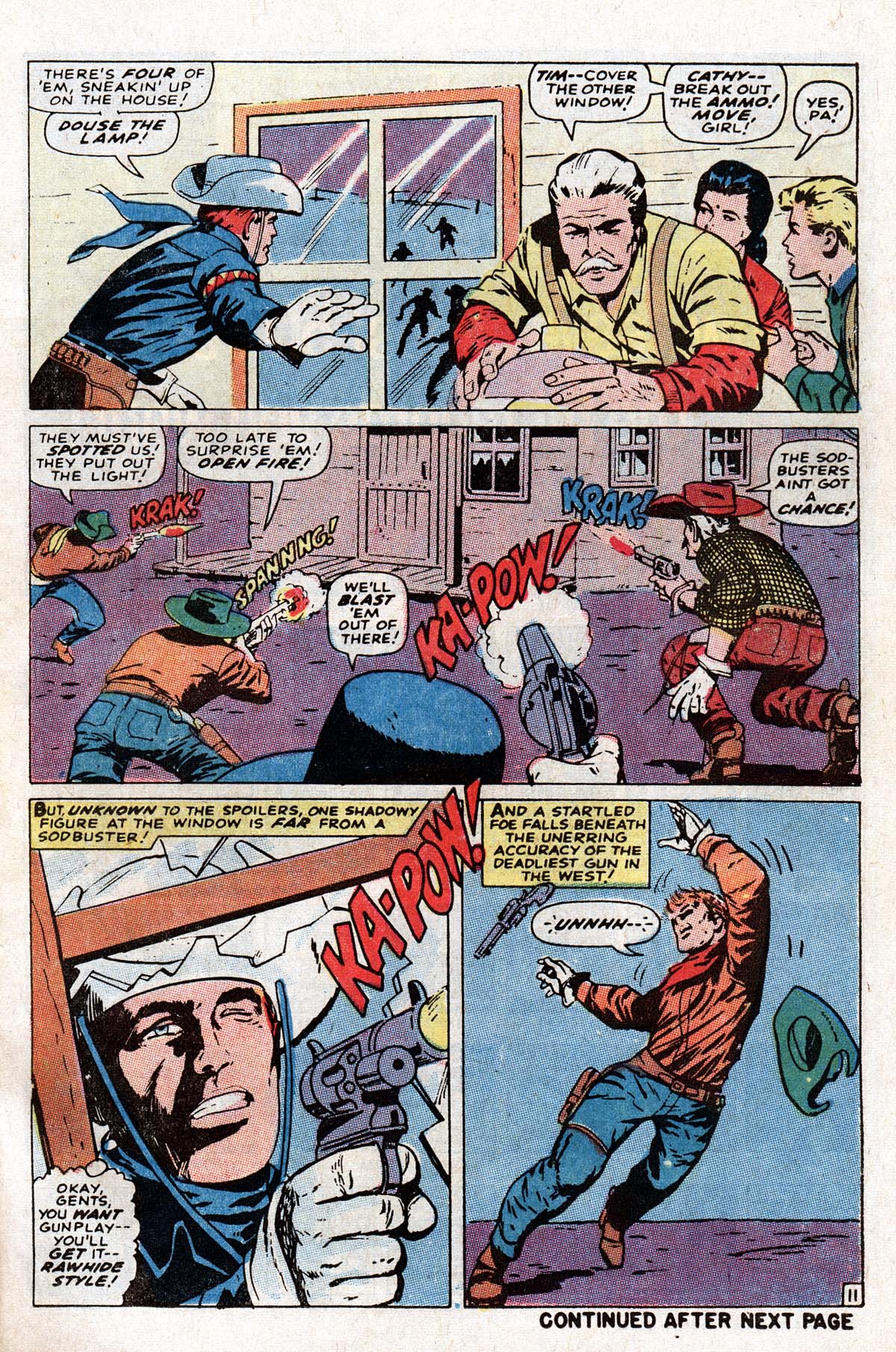 Read online The Mighty Marvel Western comic -  Issue #10 - 12