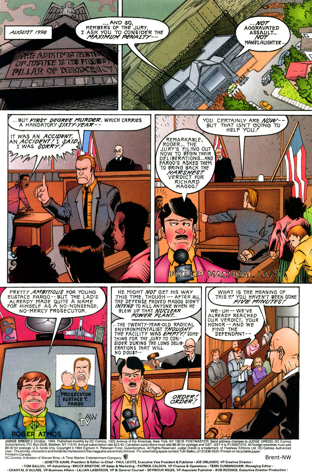 Read online Judge Dredd (1994) comic -  Issue #3 - 2