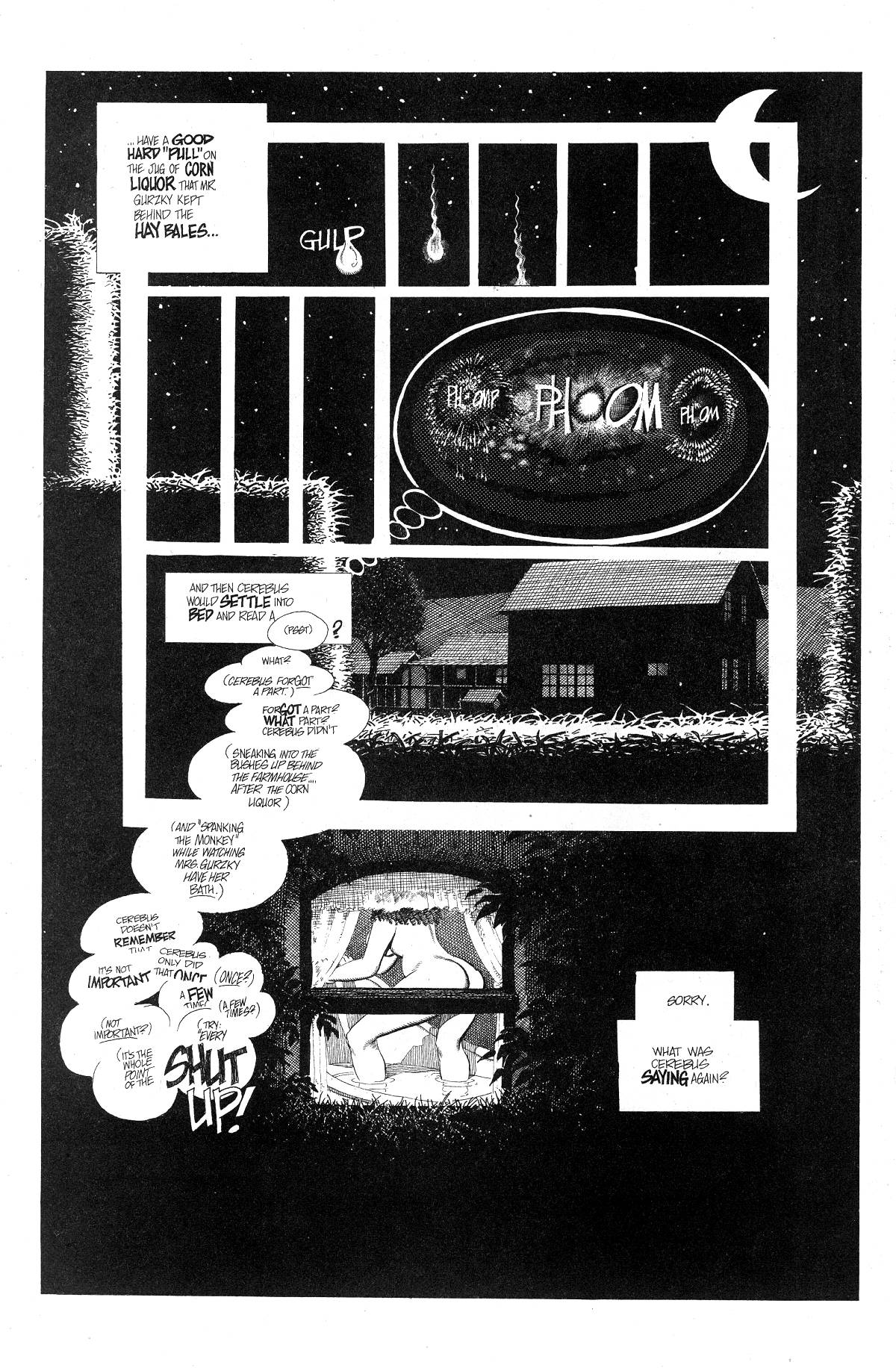 Read online Cerebus comic -  Issue #266 - 14