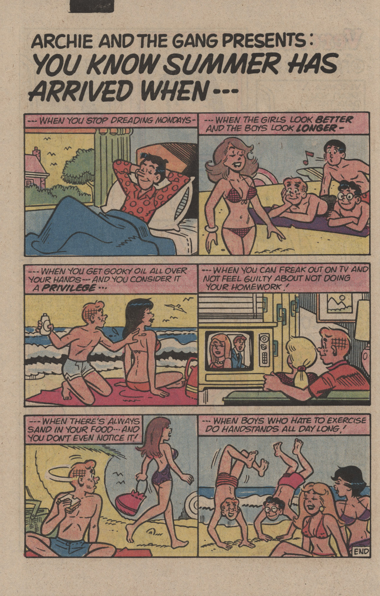 Read online Archie's Joke Book Magazine comic -  Issue #287 - 8
