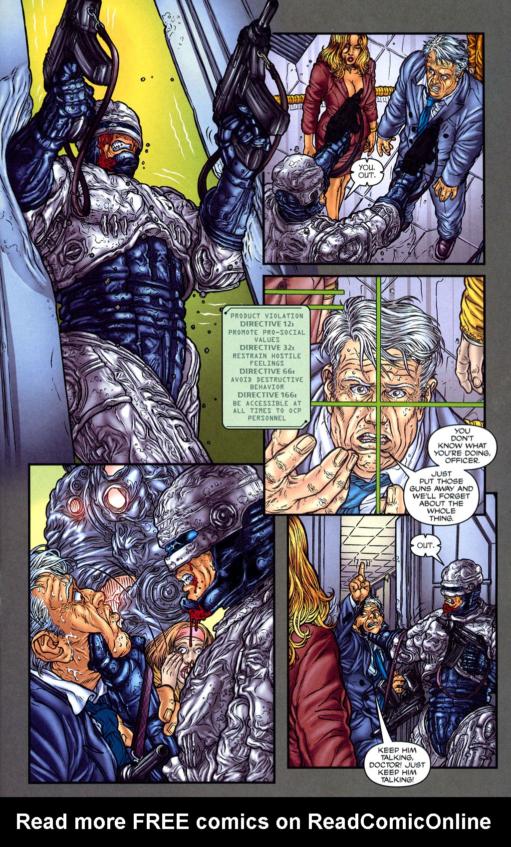 Read online Frank Miller's Robocop comic -  Issue #7 - 7