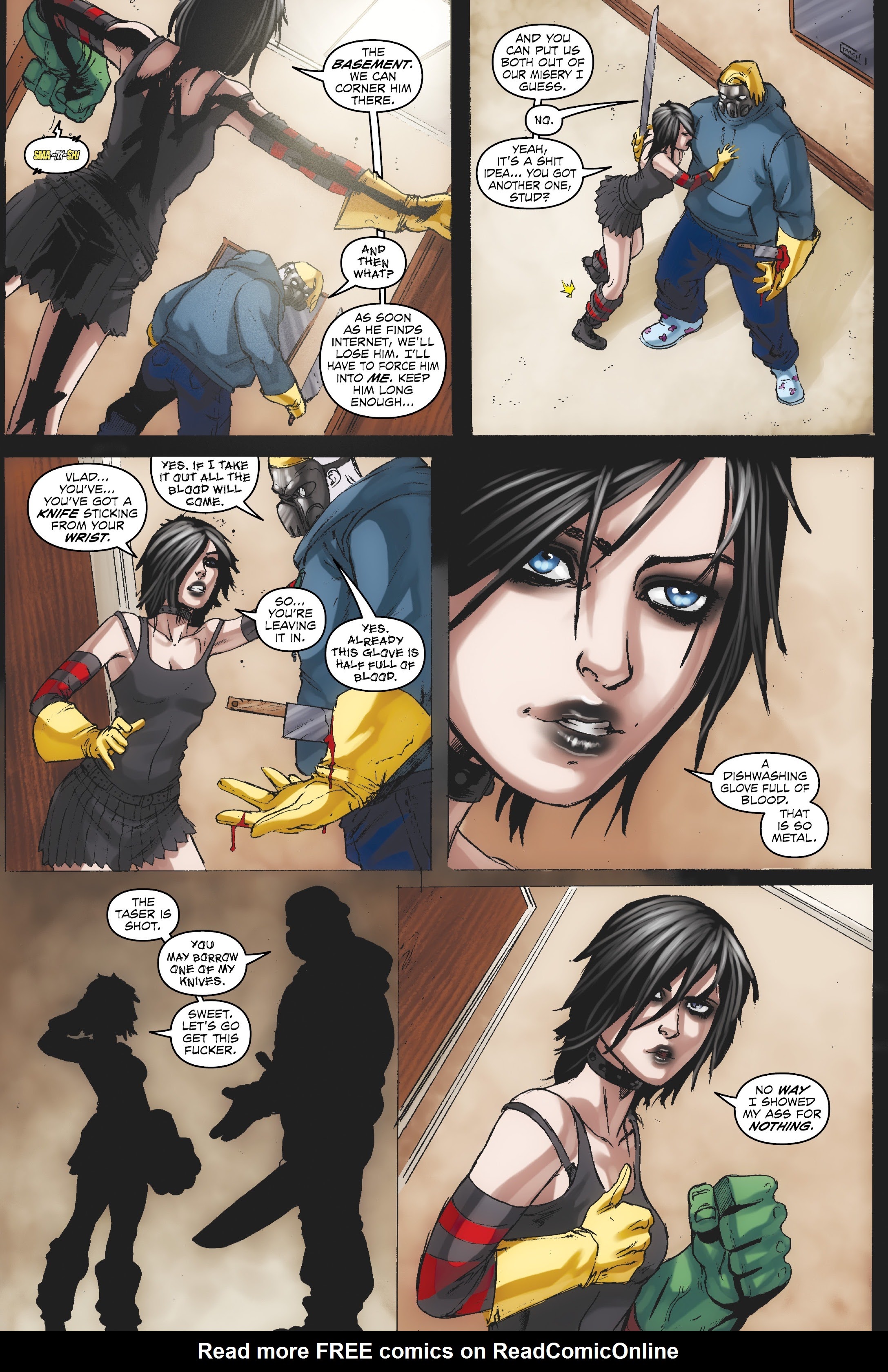 Read online Hack/Slash Deluxe comic -  Issue # TPB 2 (Part 3) - 86