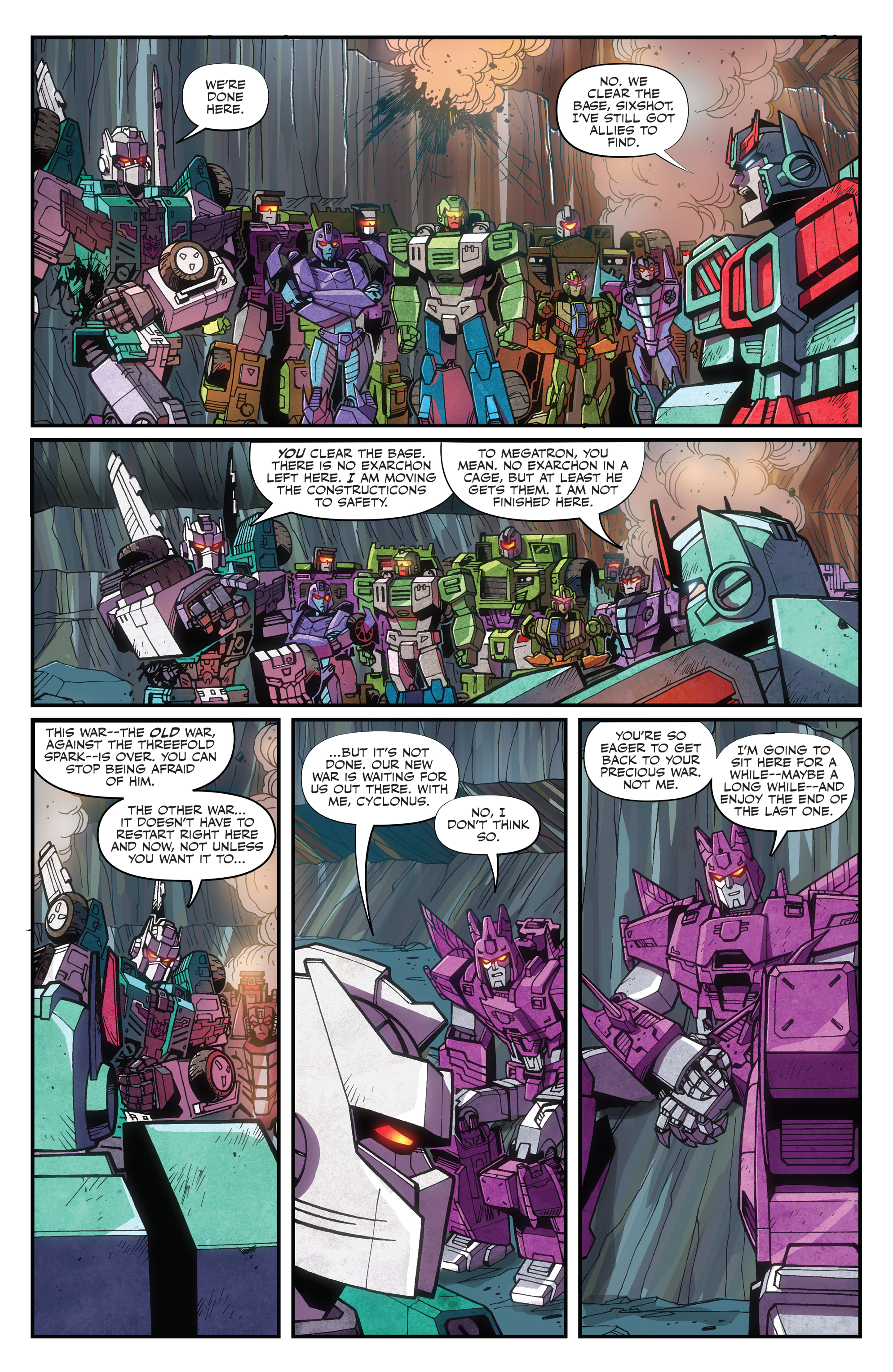 Read online Transformers: War’s End comic -  Issue #4 - 31